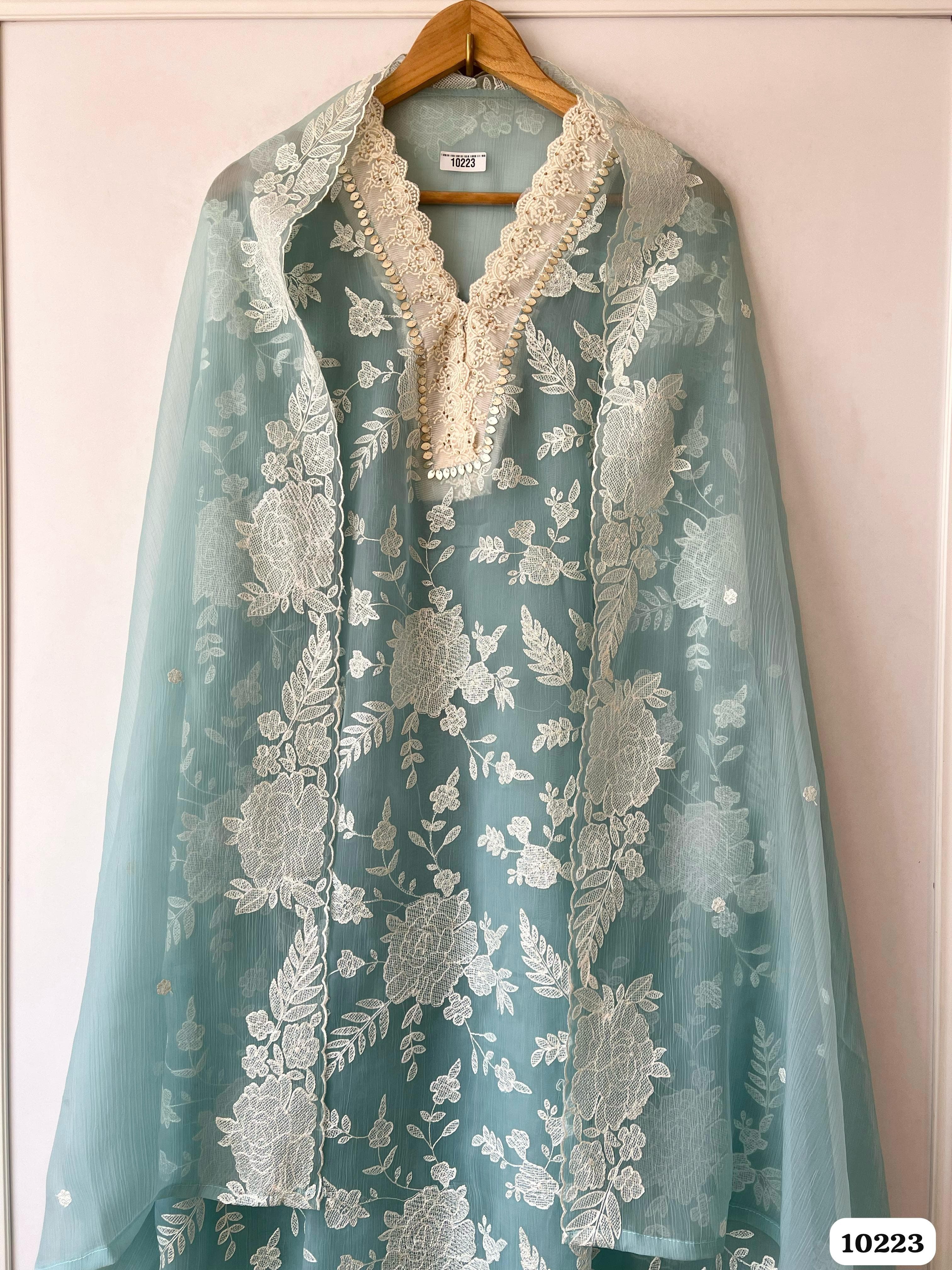 Pure organza unstitched {10223}