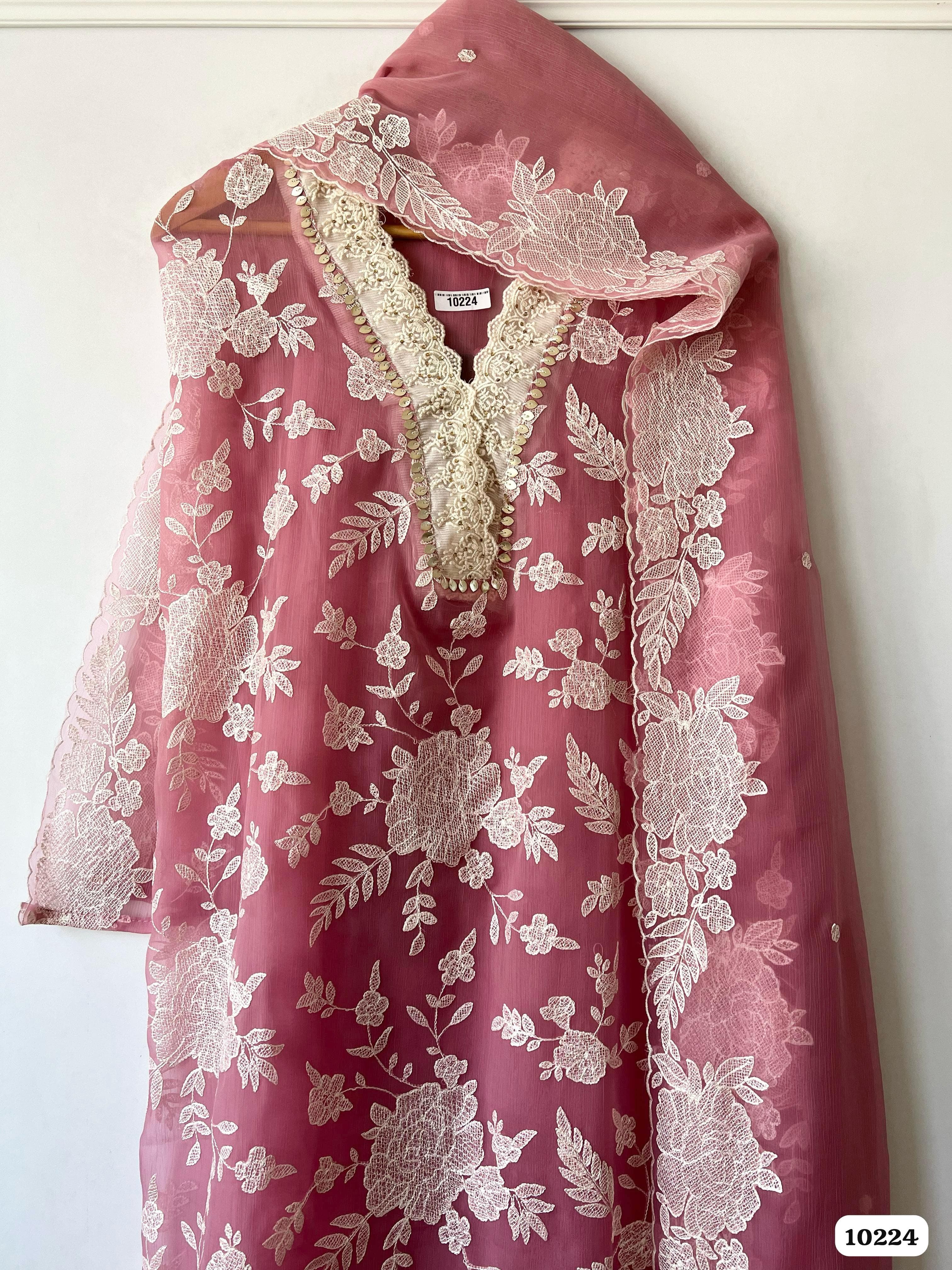 Pure organza unstitched {10224}
