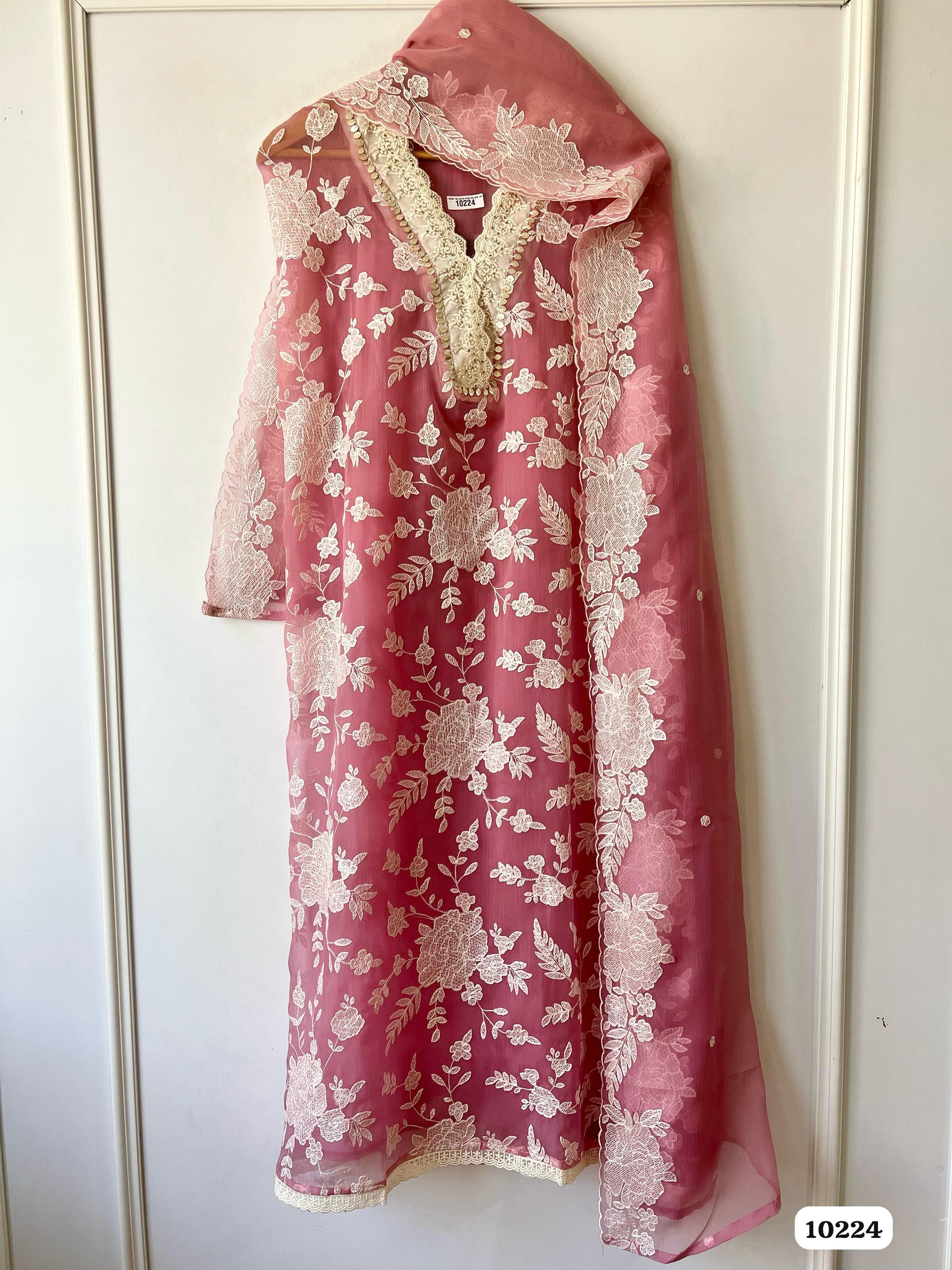 Pure organza unstitched {10224}