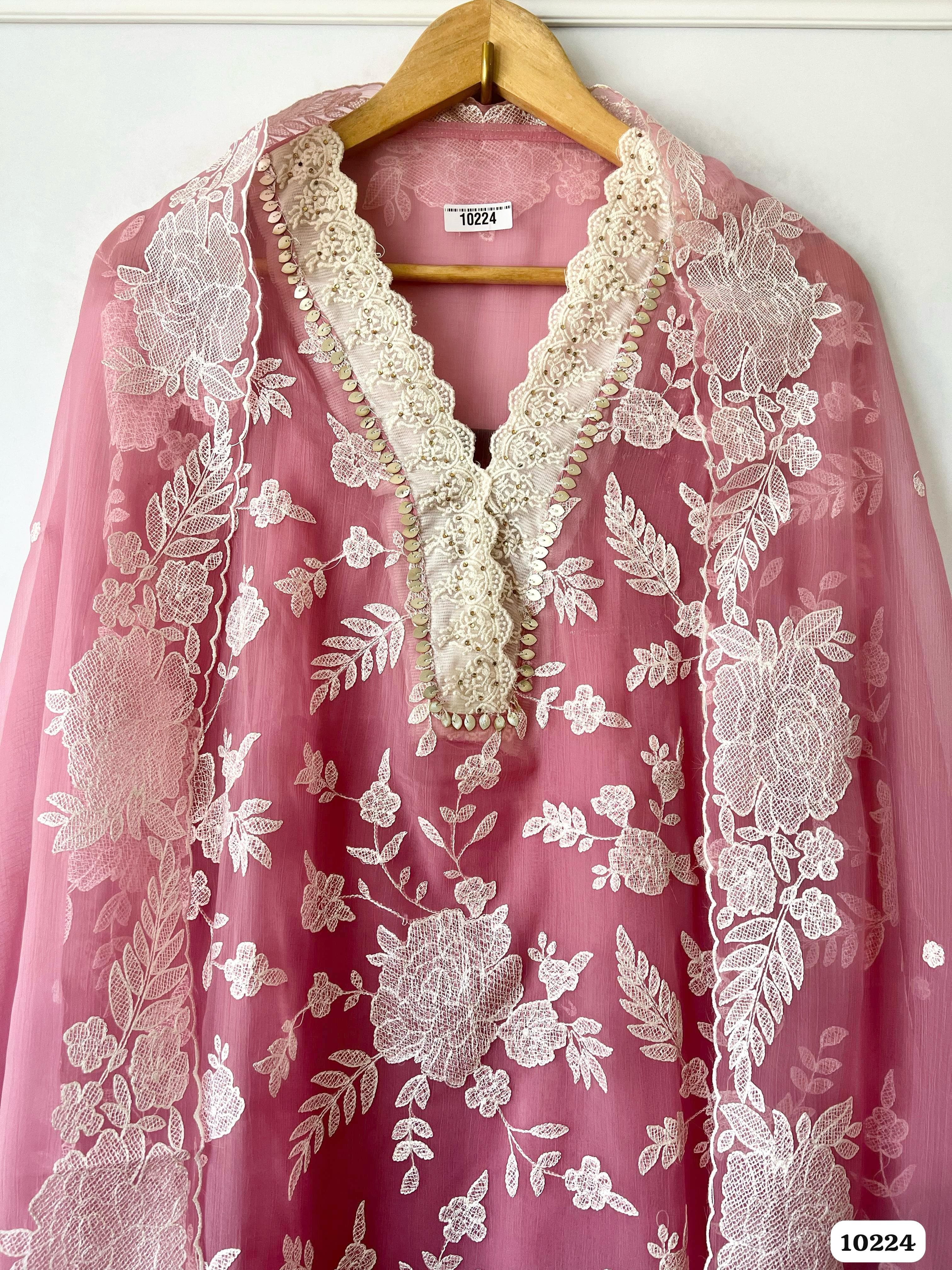 Pure organza unstitched {10224}