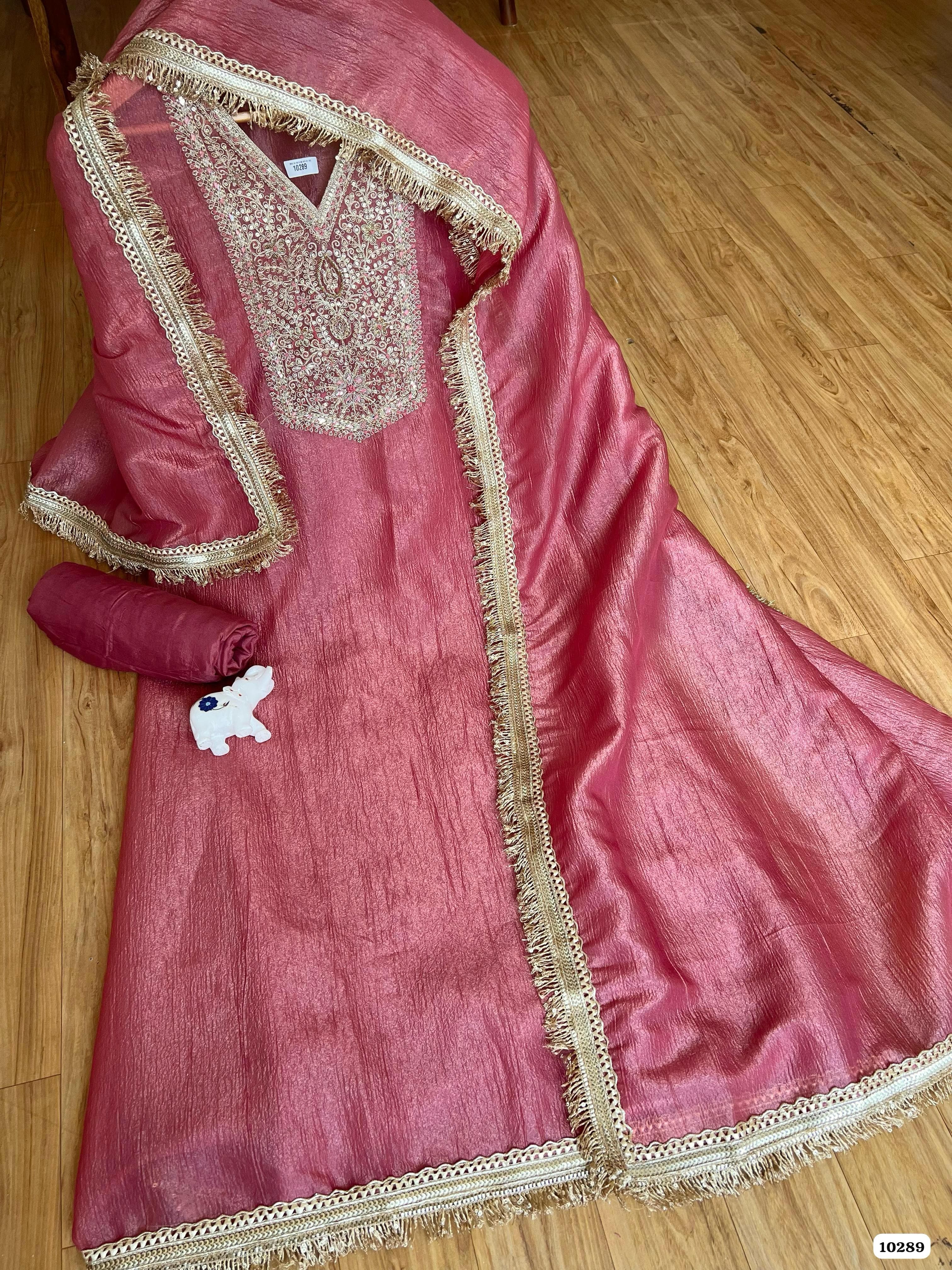 Pure tissue crush silk untitched {10289}