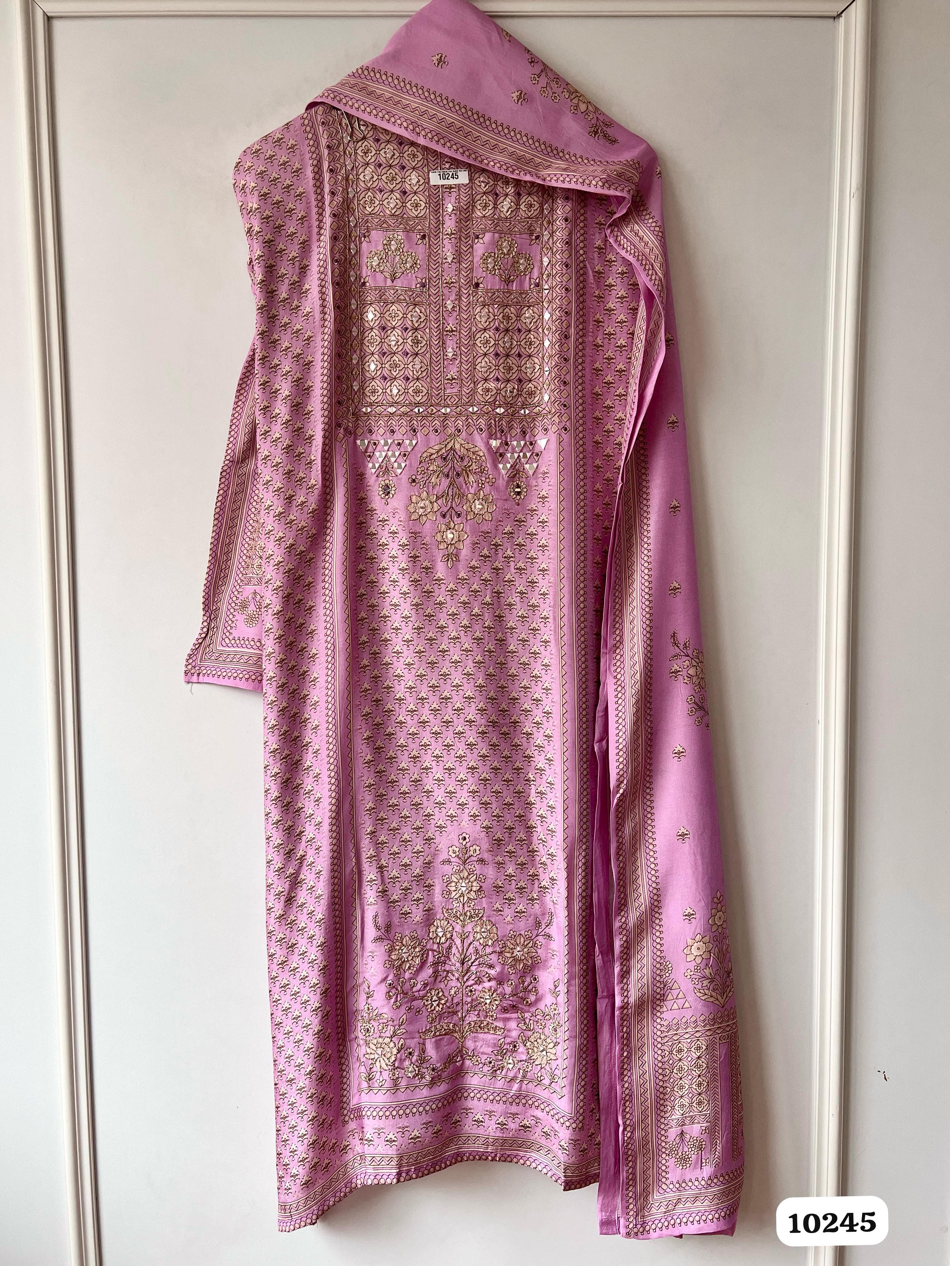 Pure muslin unstitched