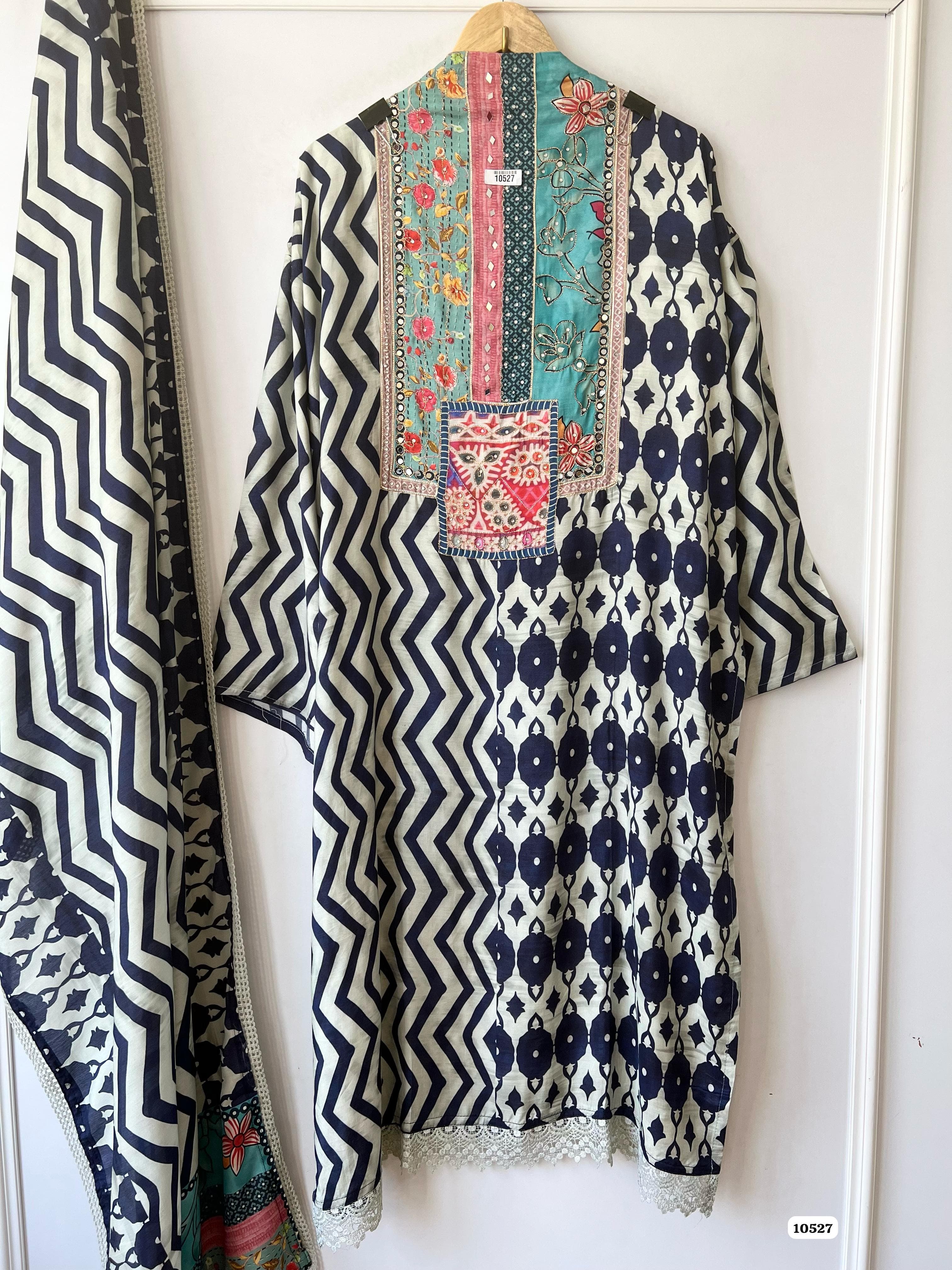 Pure muslin unstitched