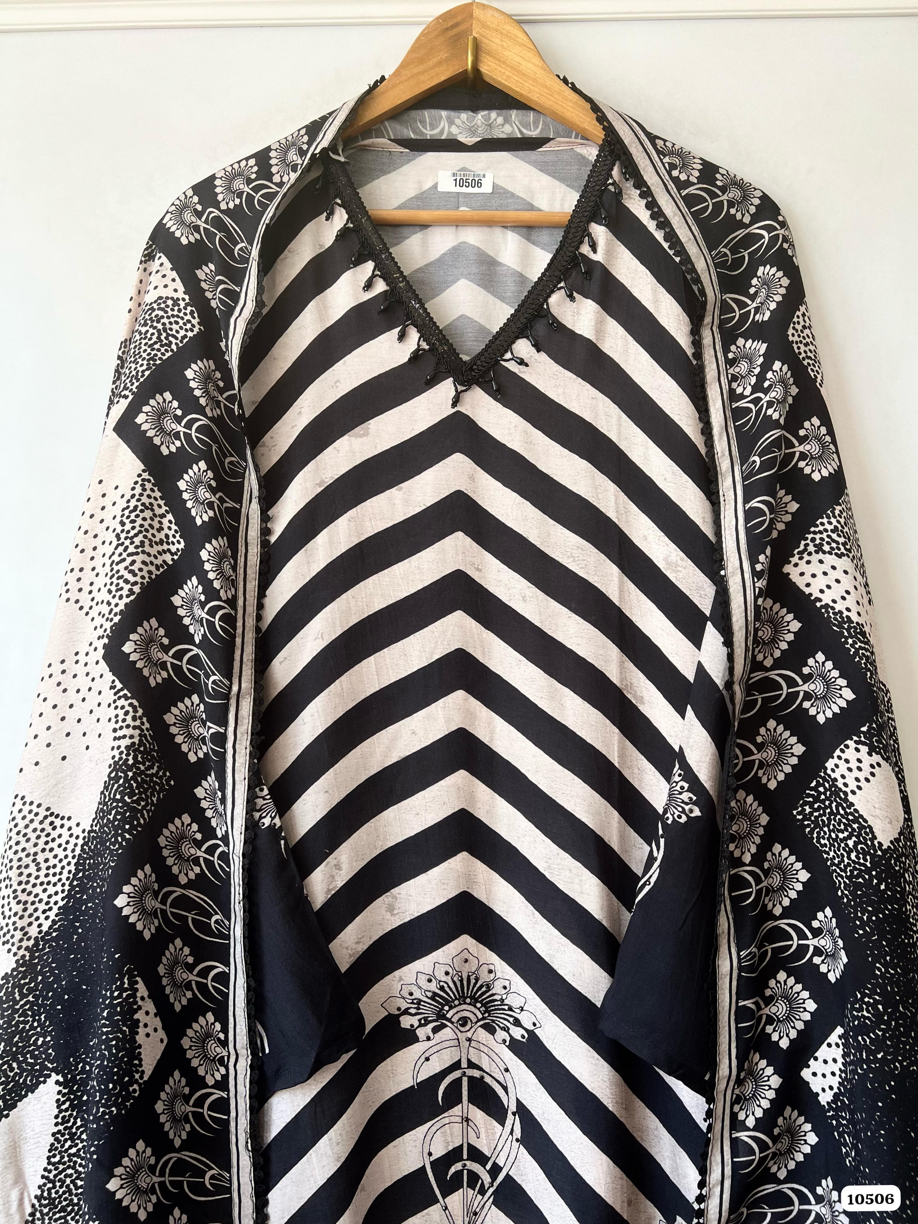 Pure muslin semistitched {10506}