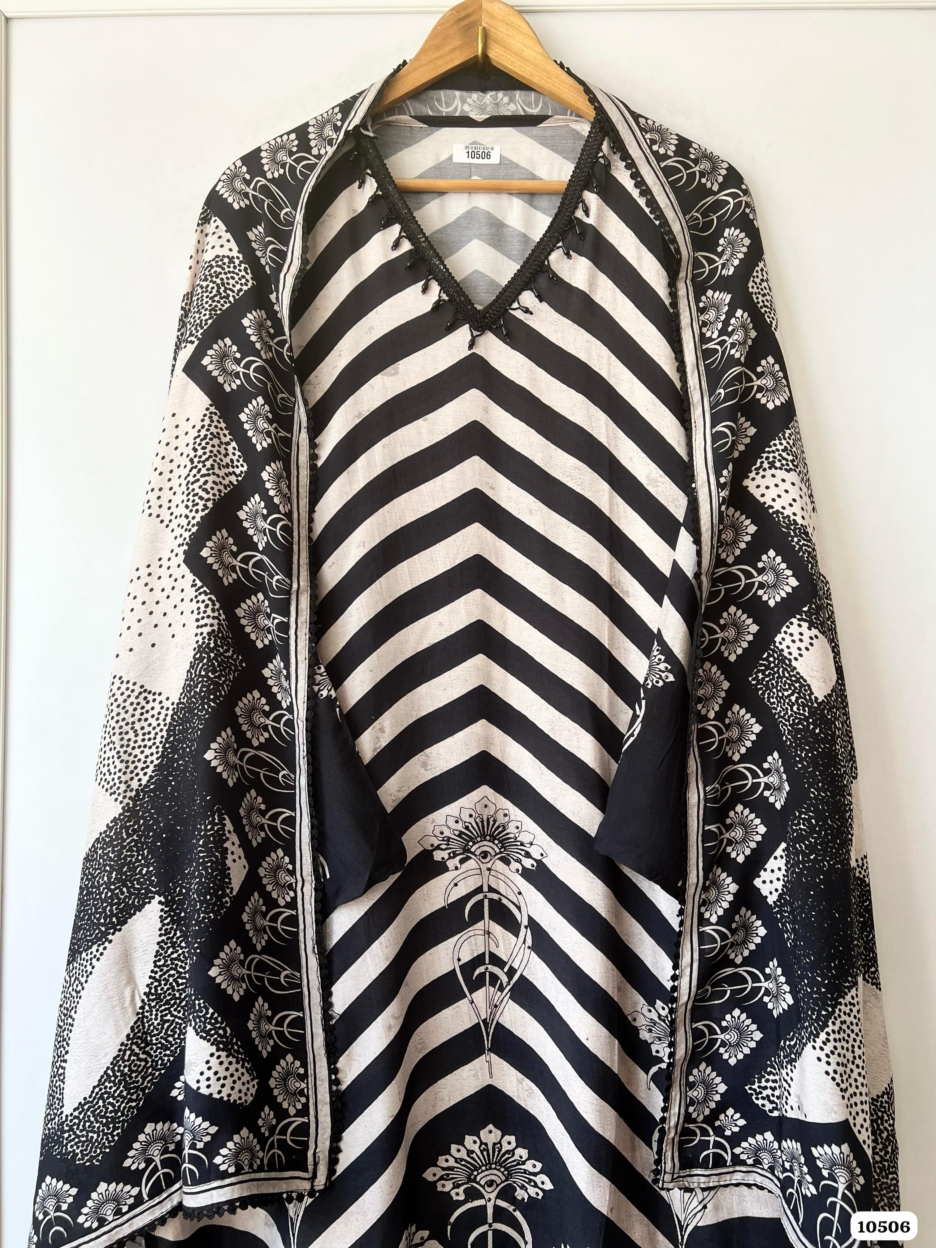 Pure muslin semistitched {10506}