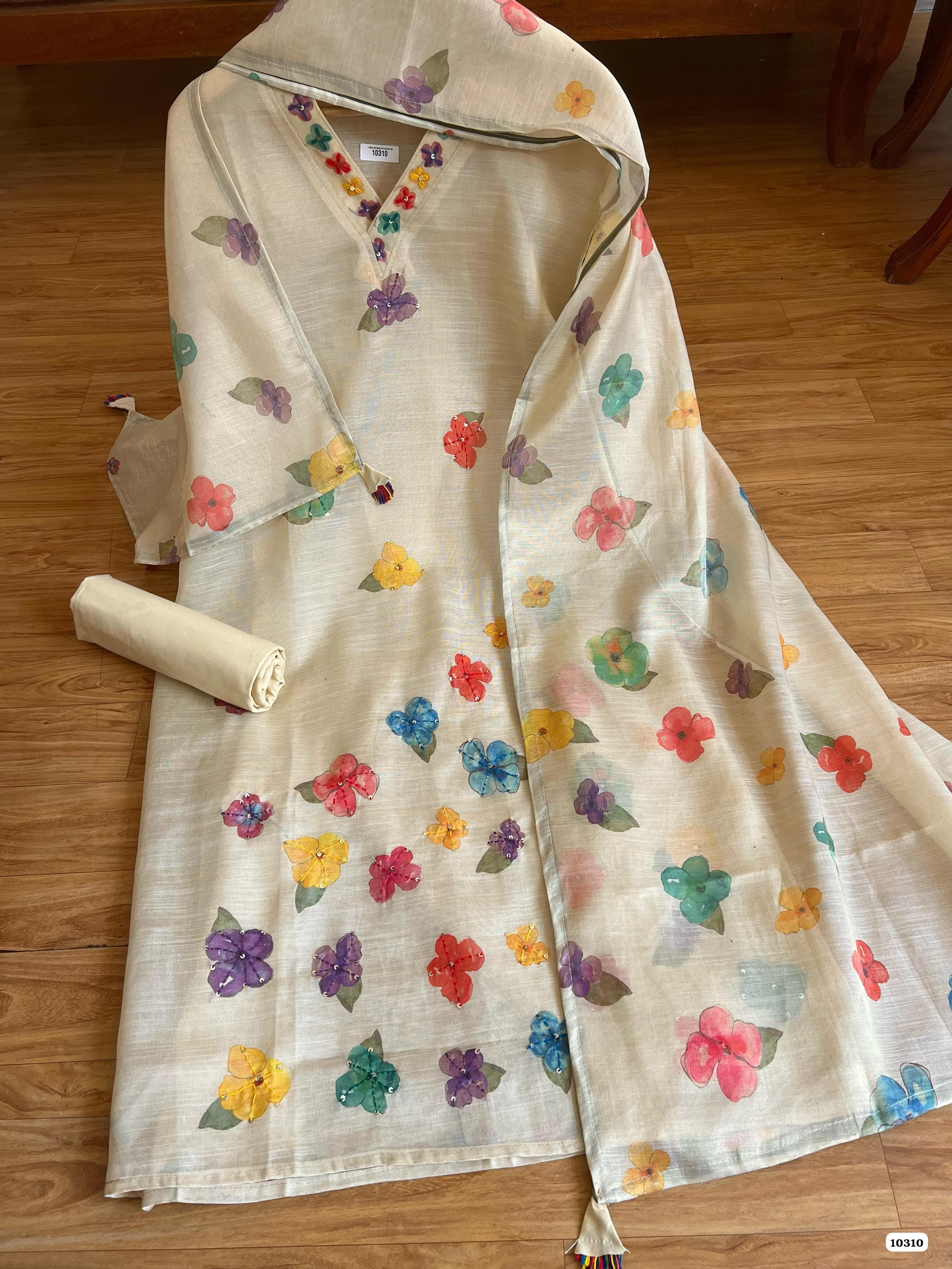 Pure linen unstitched