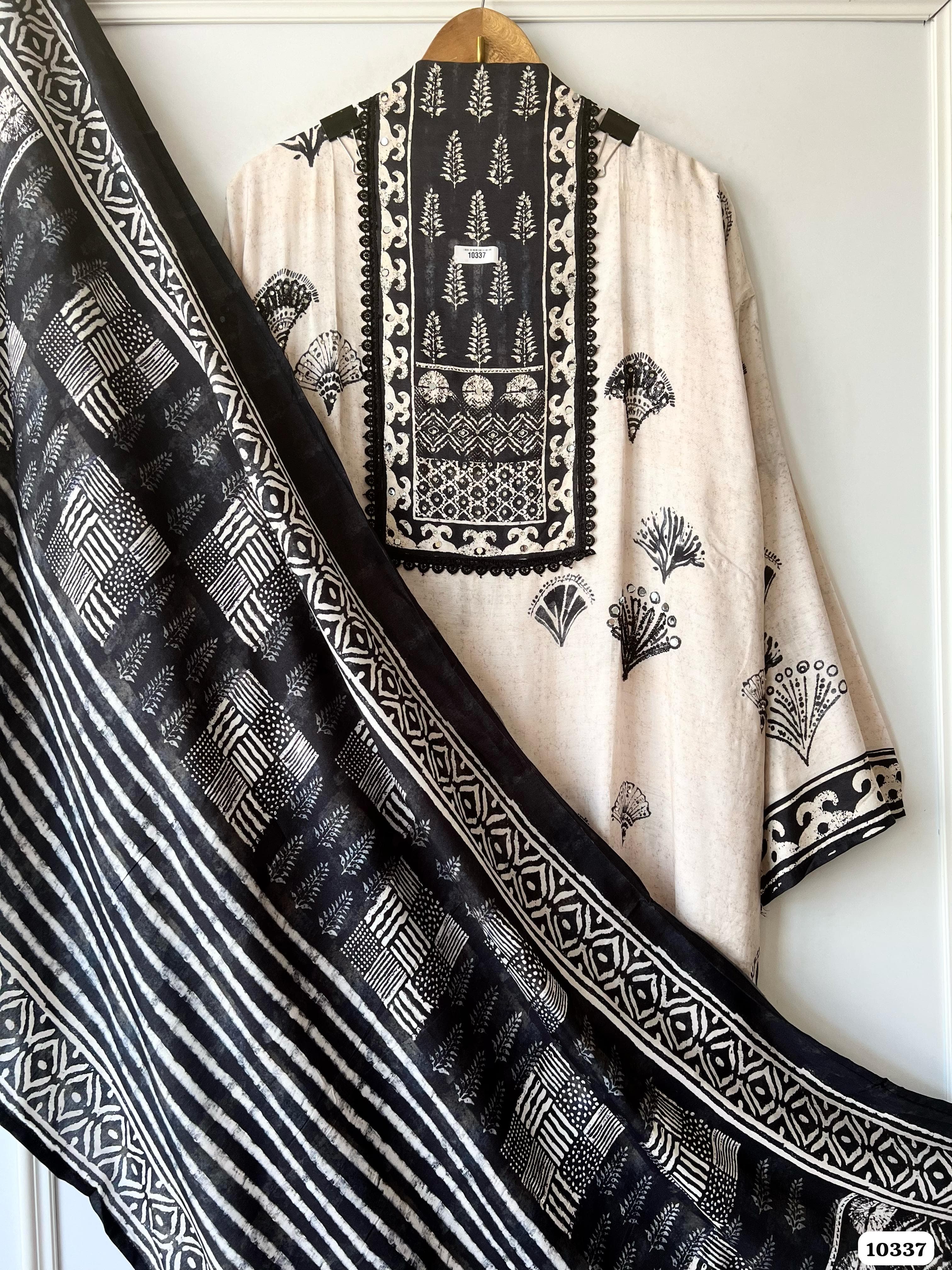 Pure muslin printed