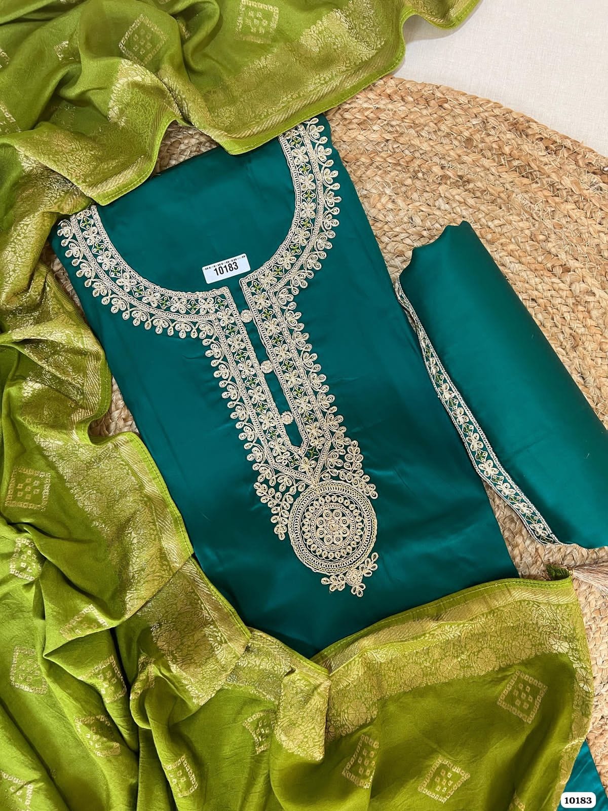 Pure jaam cotton unstitched {10183}
