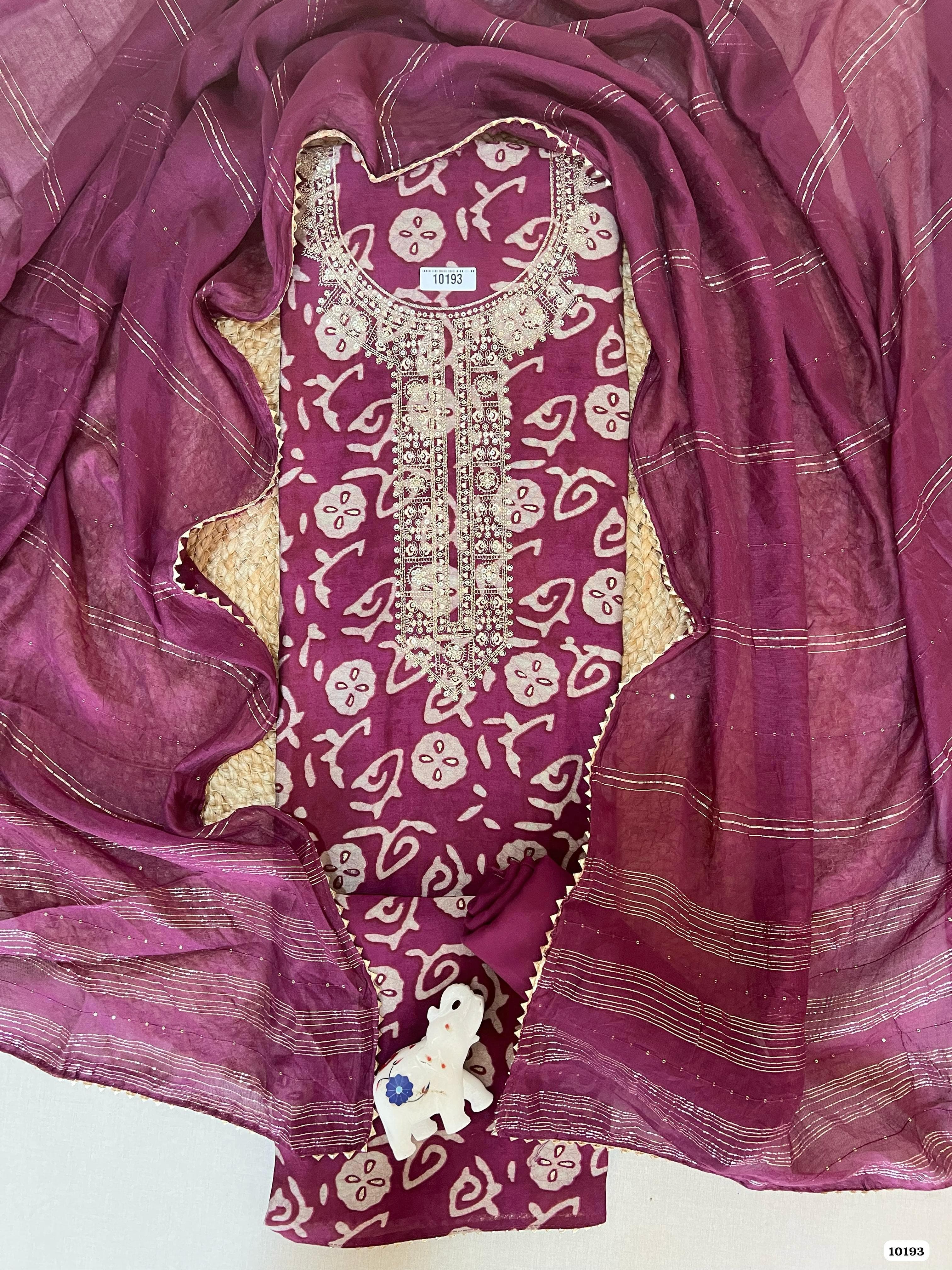 Pure modal silk unstitched