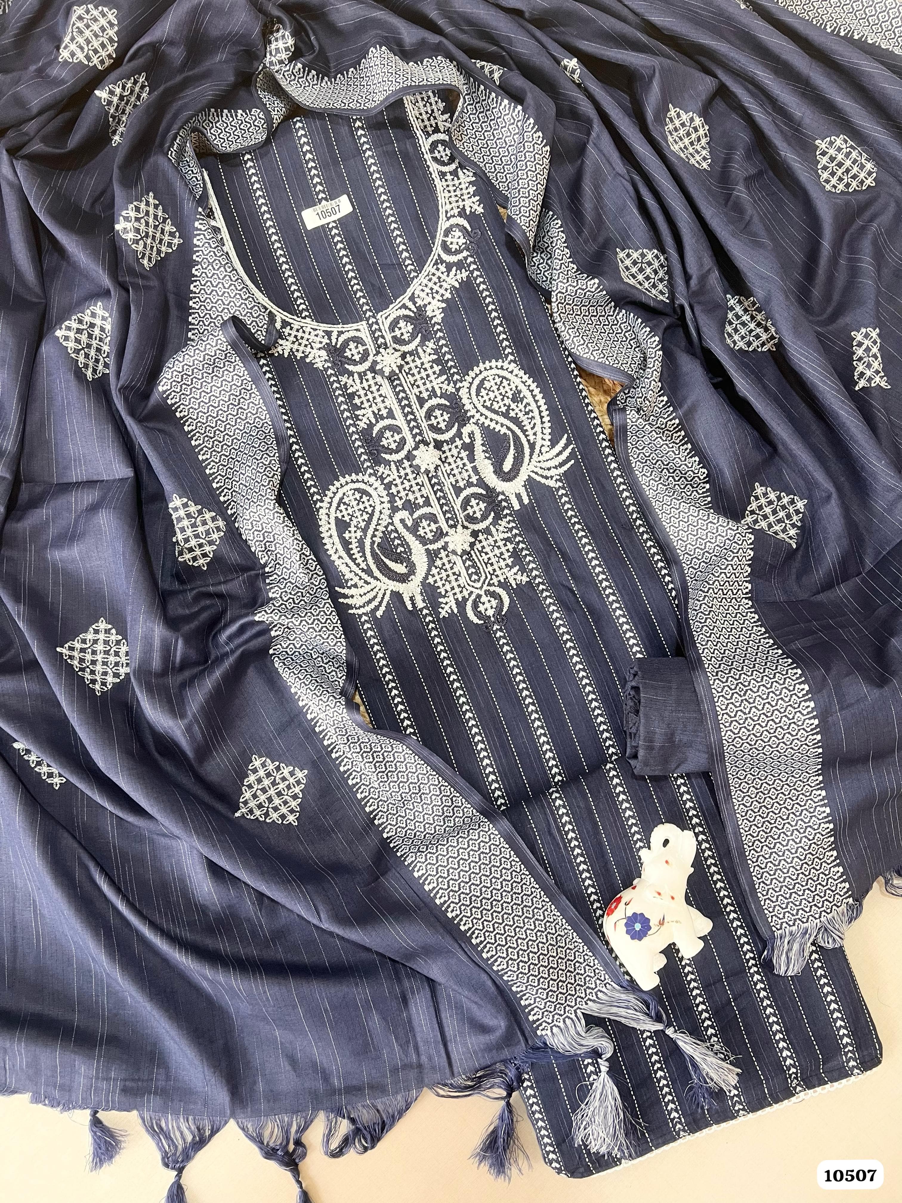 Pure cotton handloom unstitched {10507}