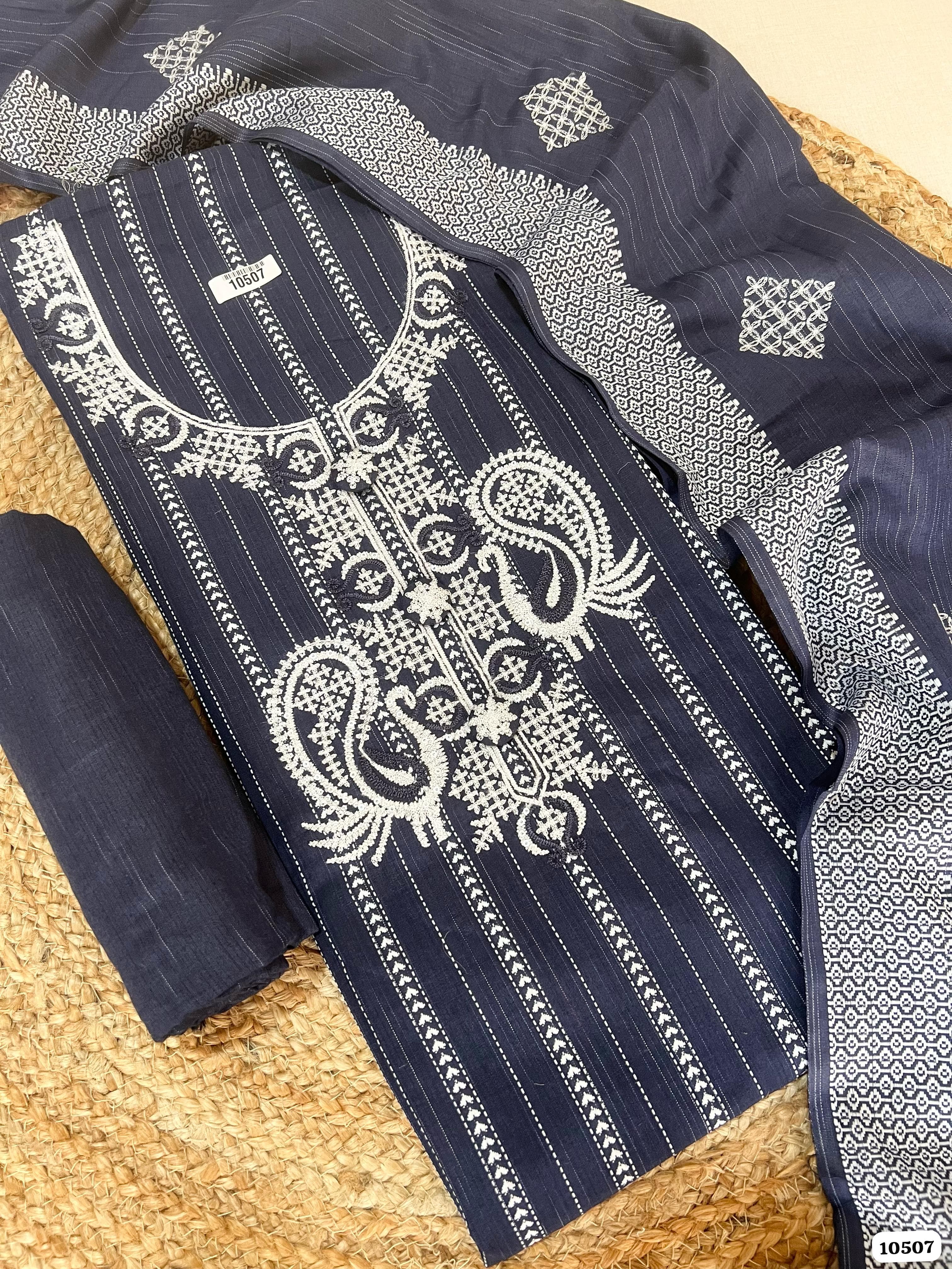 Pure cotton handloom unstitched {10507}