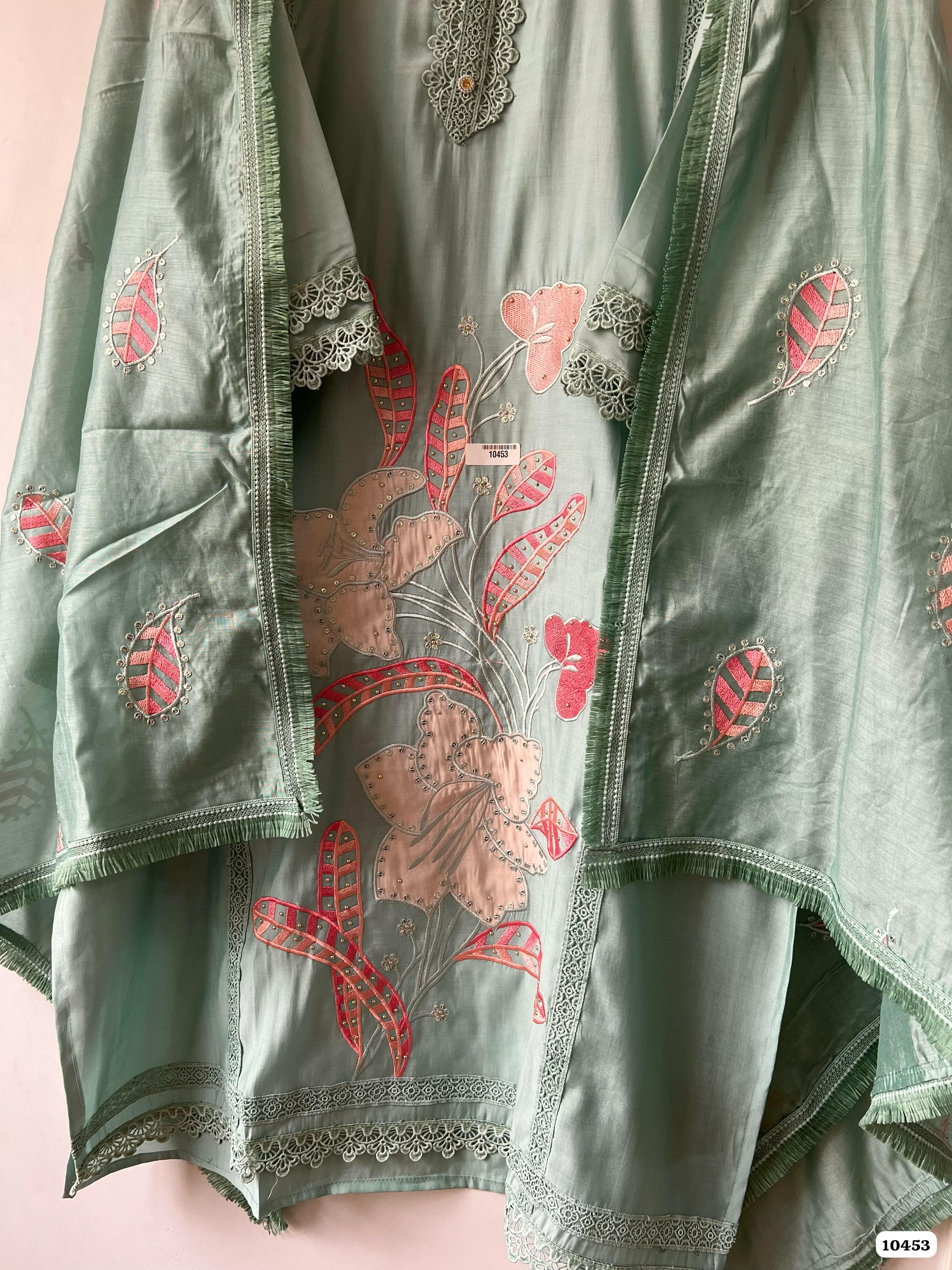 Pure modal muslin semi stitched