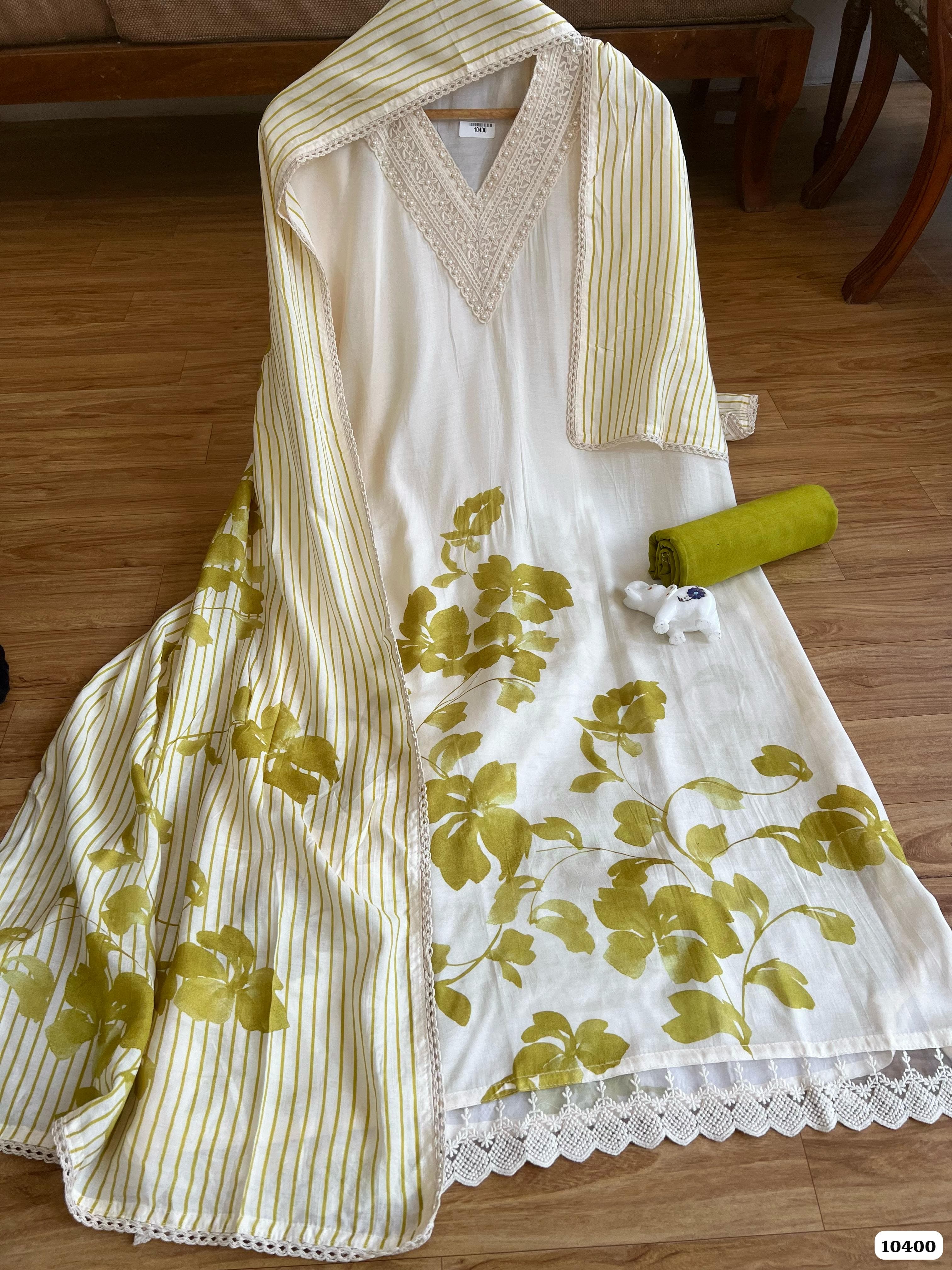 Pure muslin unstitched
