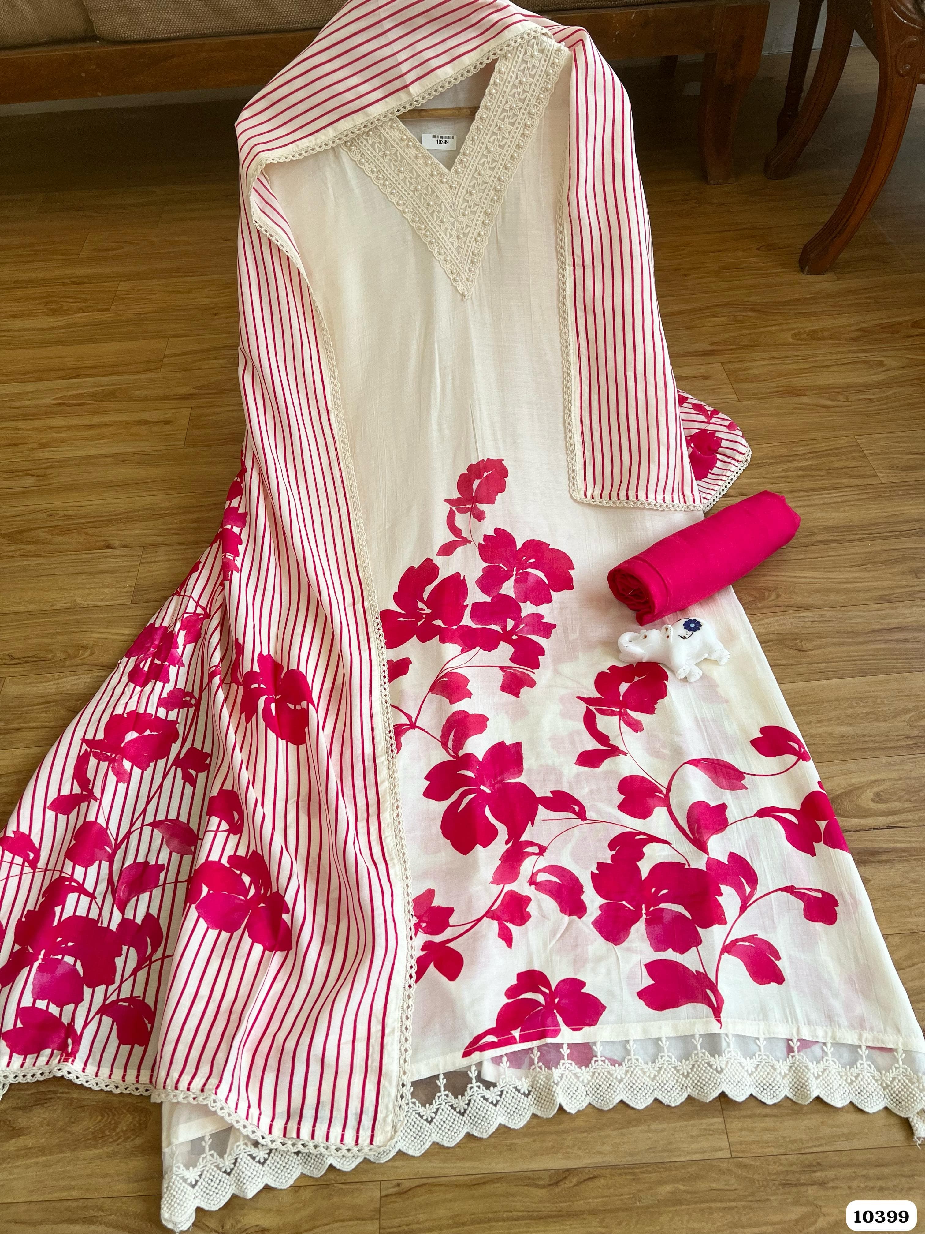 Pure muslin unstitched