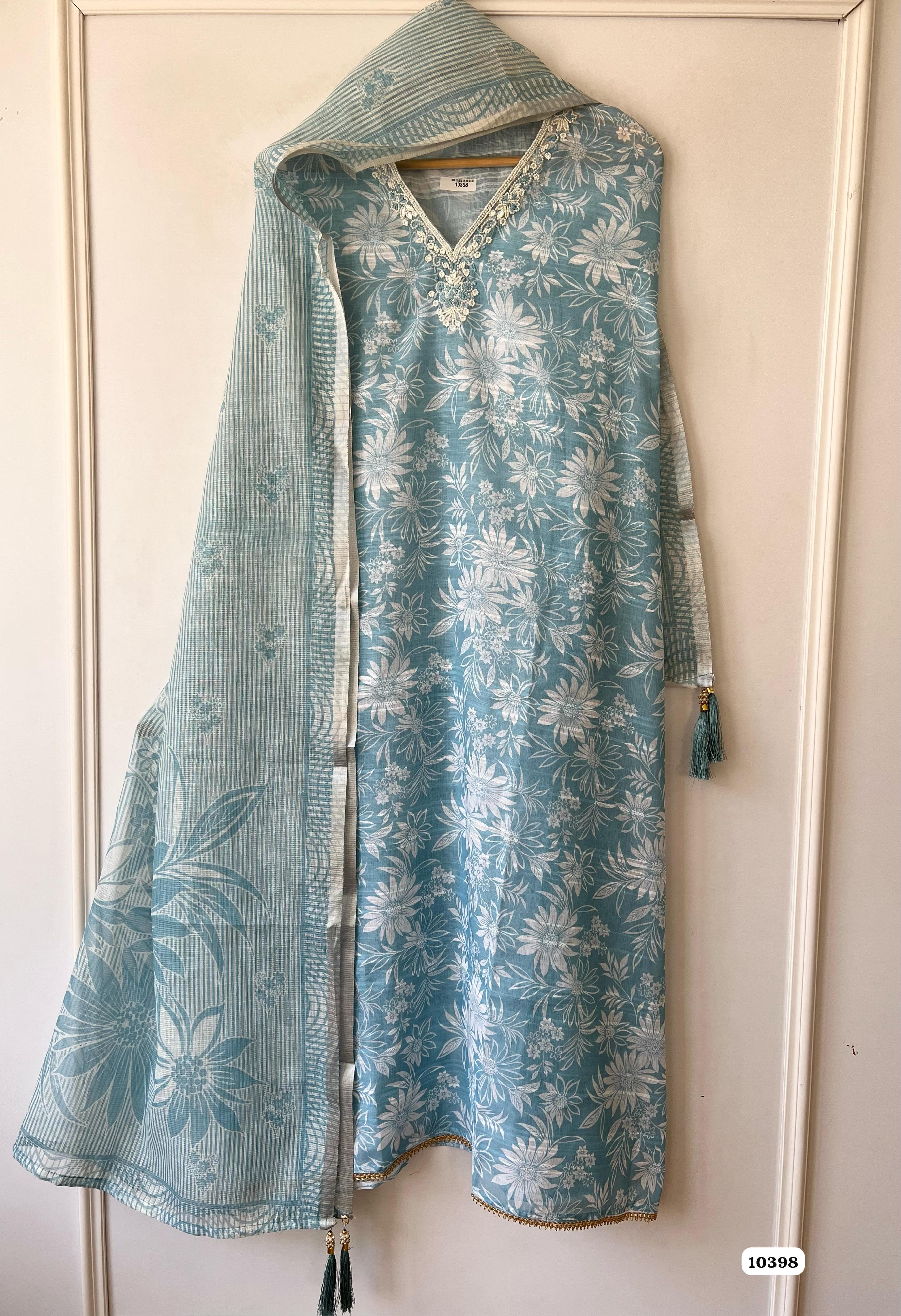 Pure cotton linen unstitched