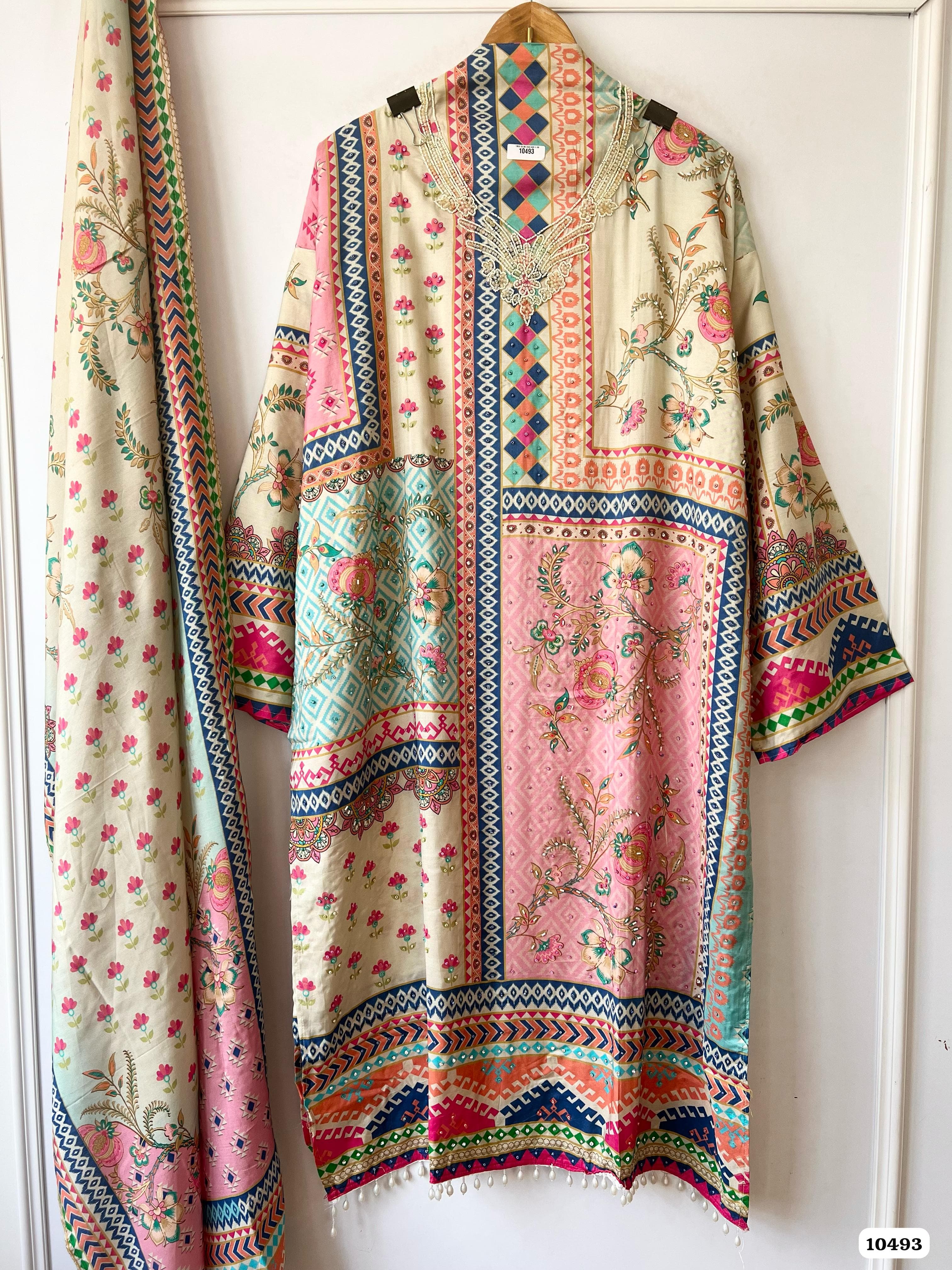 Pure muslin unstitched