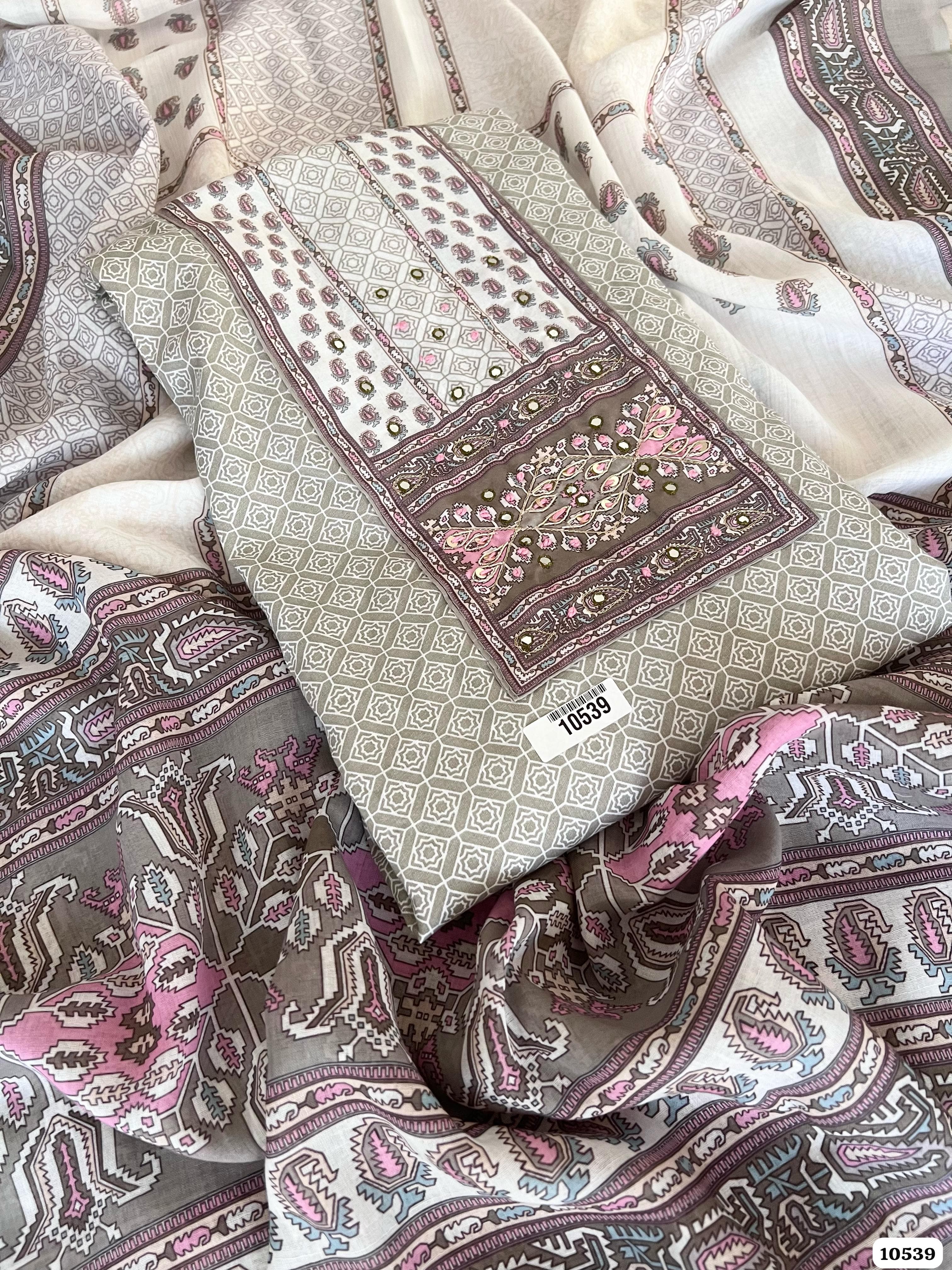 Pure soft cotton unstitched