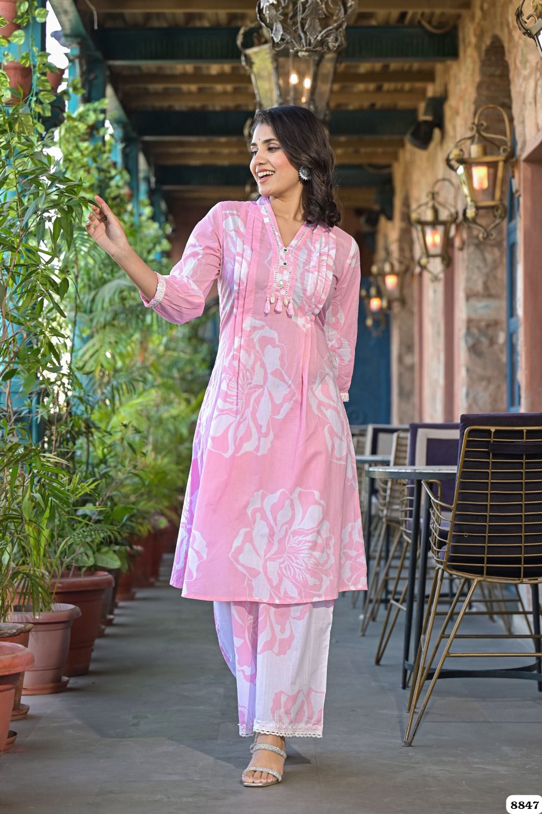 Pure cotton printed Readymade co-ord