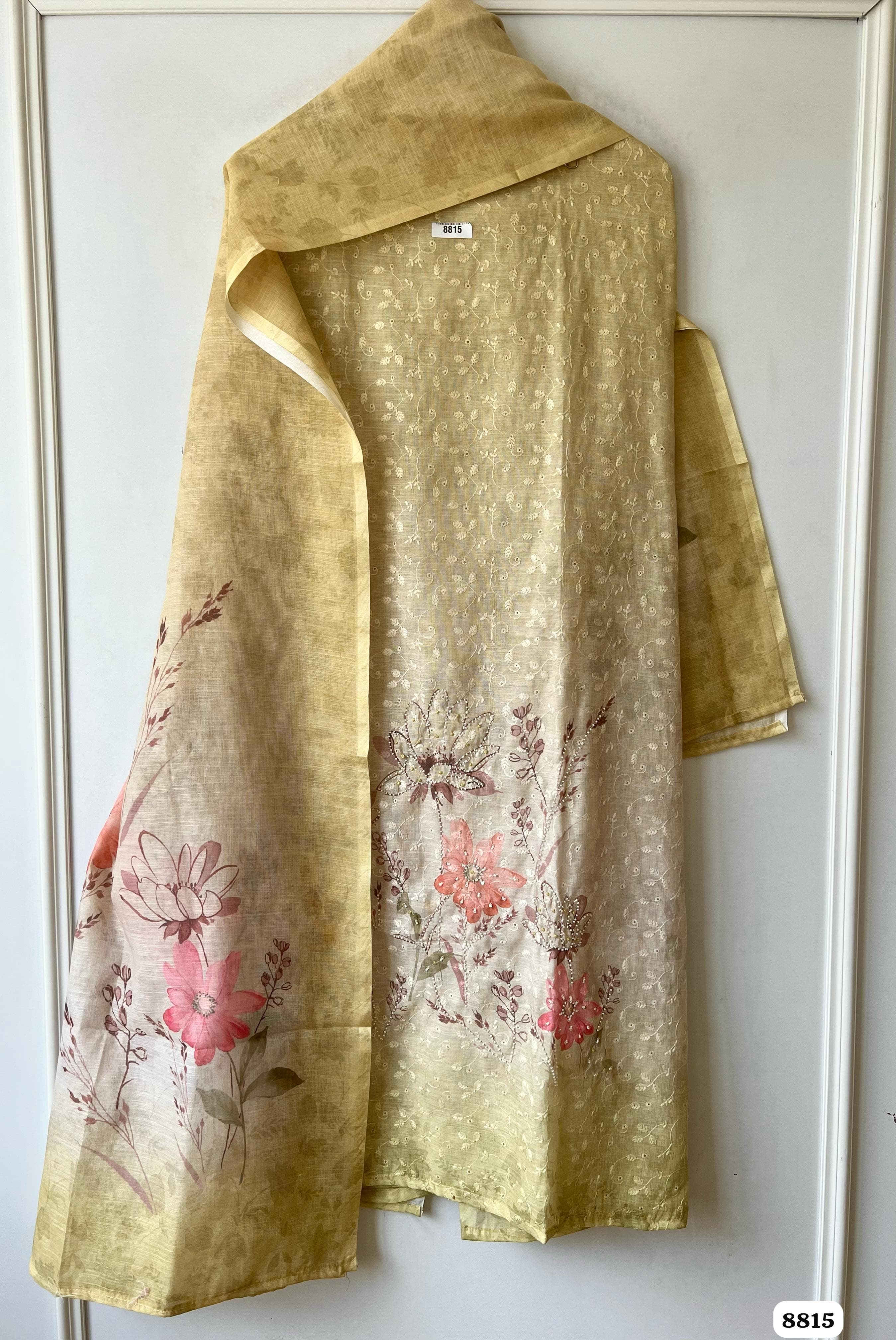 Pure cotton Lucknawi unstitched