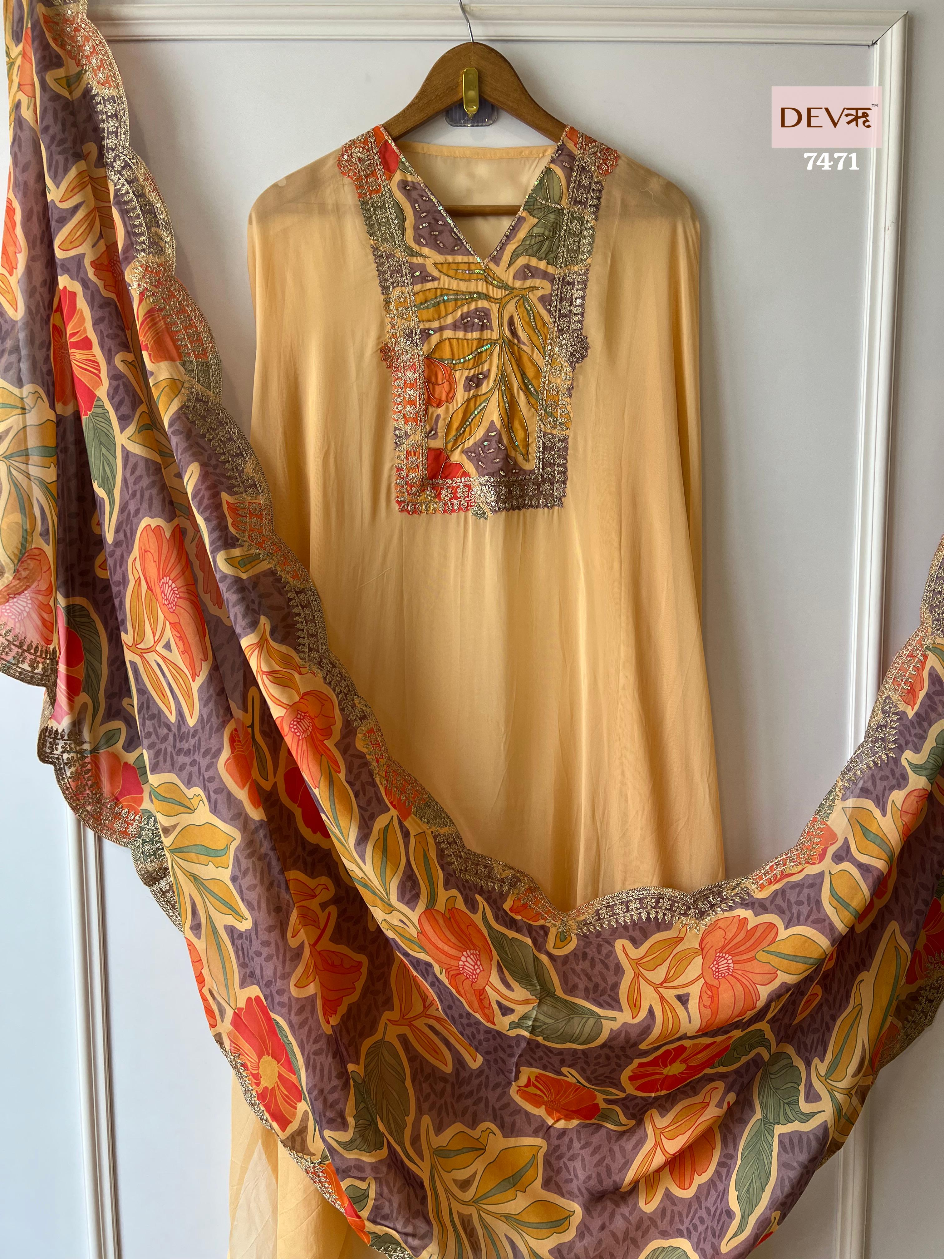 Organza Suit Set