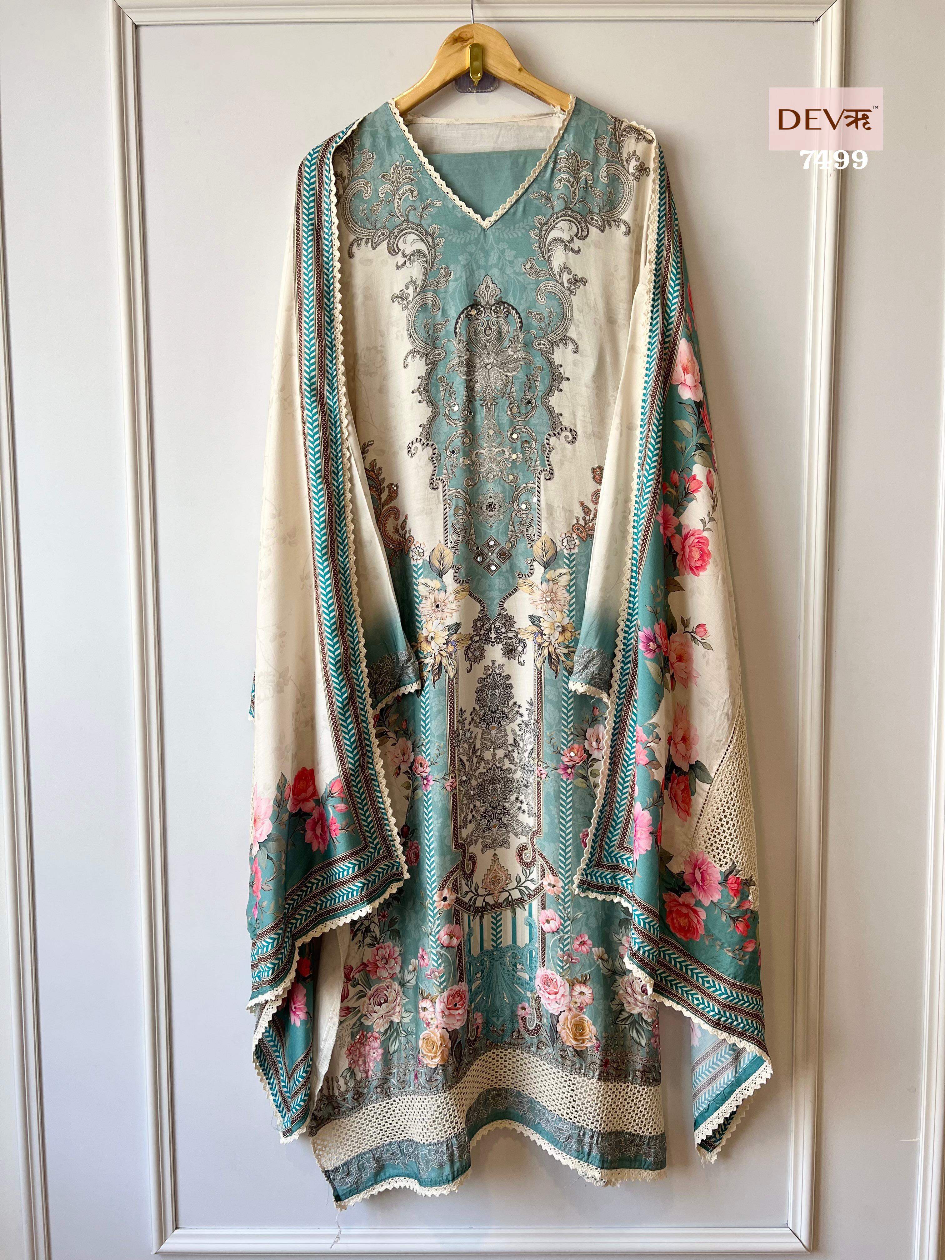 Muslin Suit Set {7499}