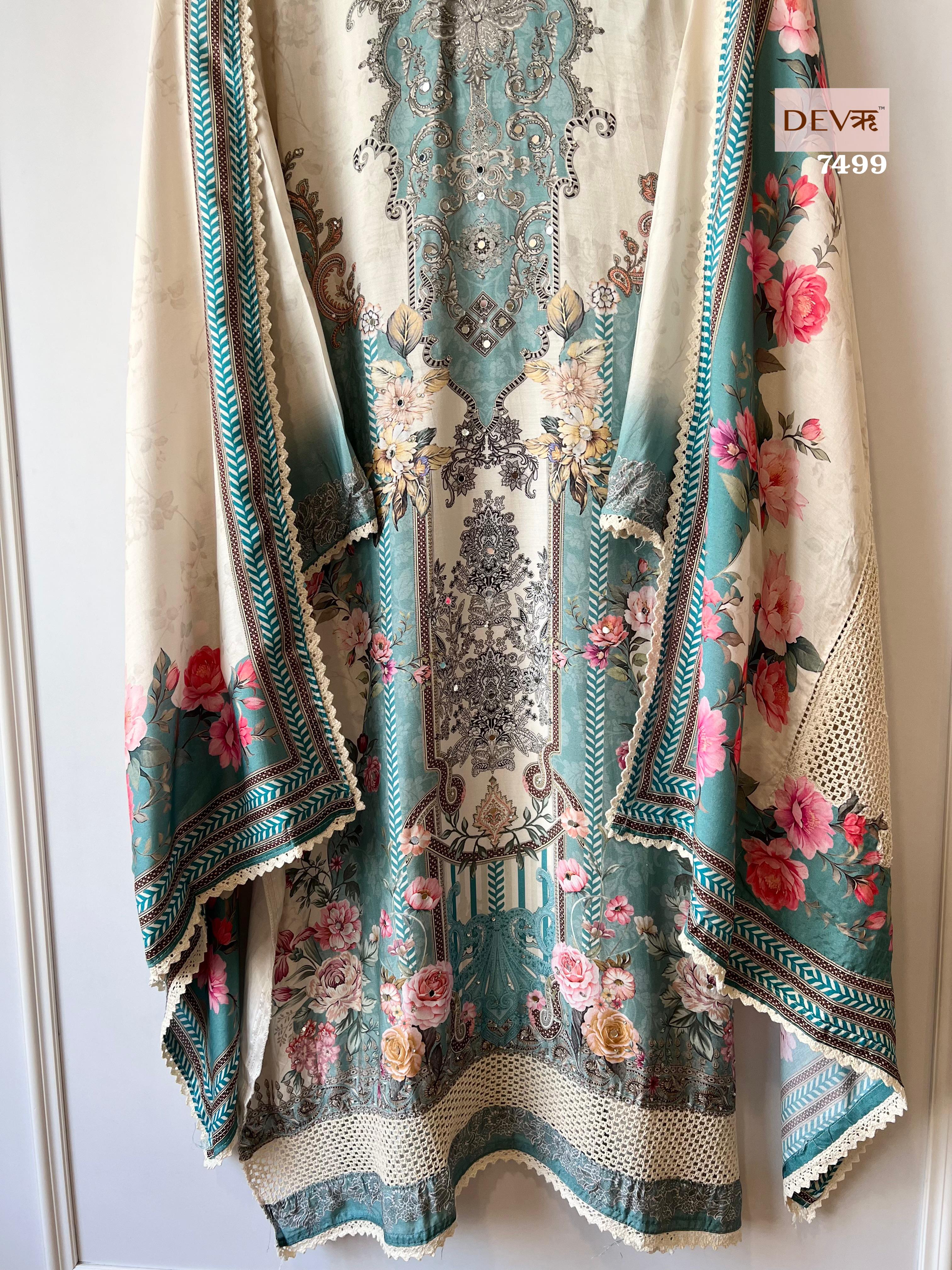 Muslin Suit Set {7499}