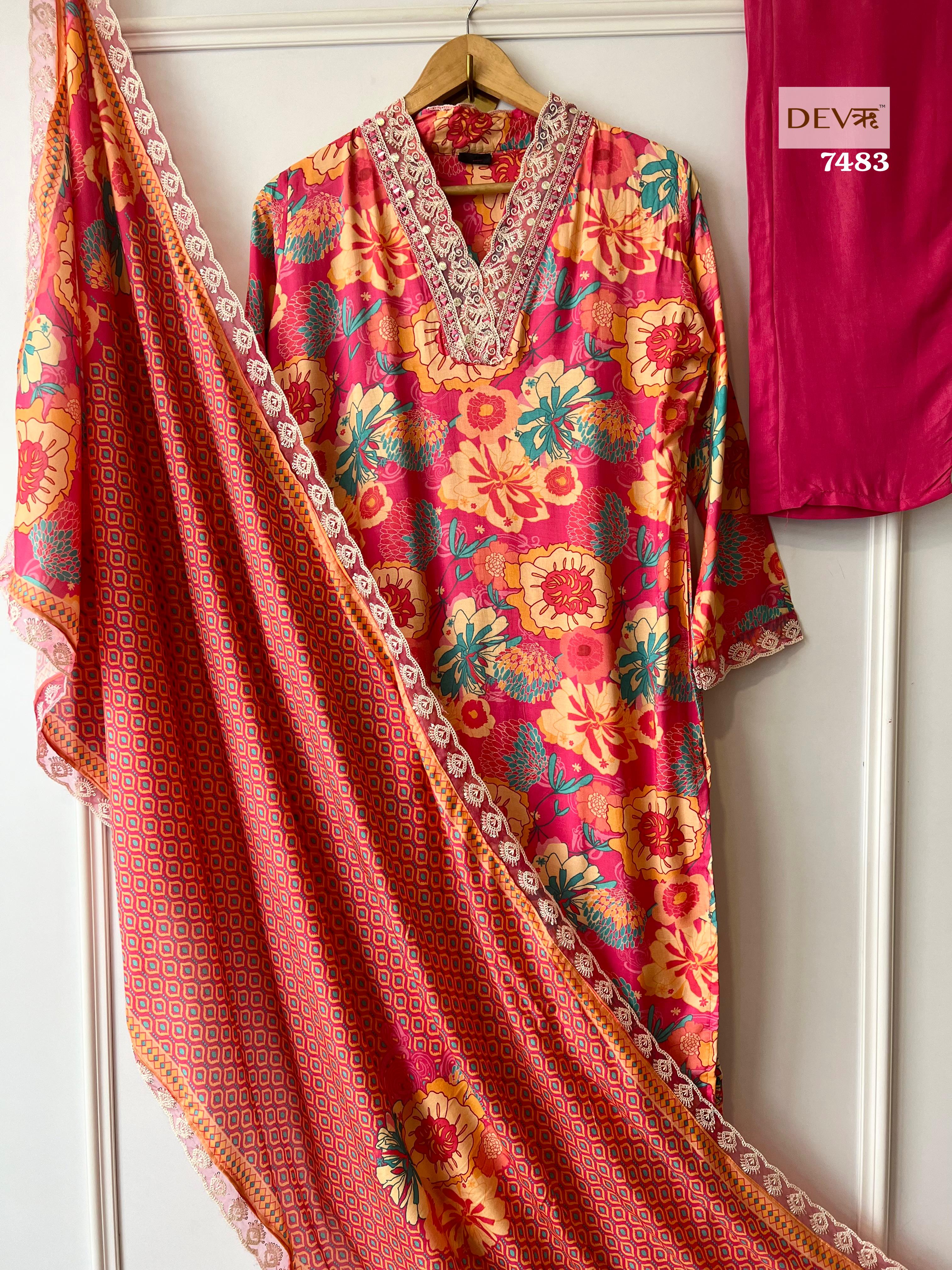 Anantam muslin Suit Set {7483}