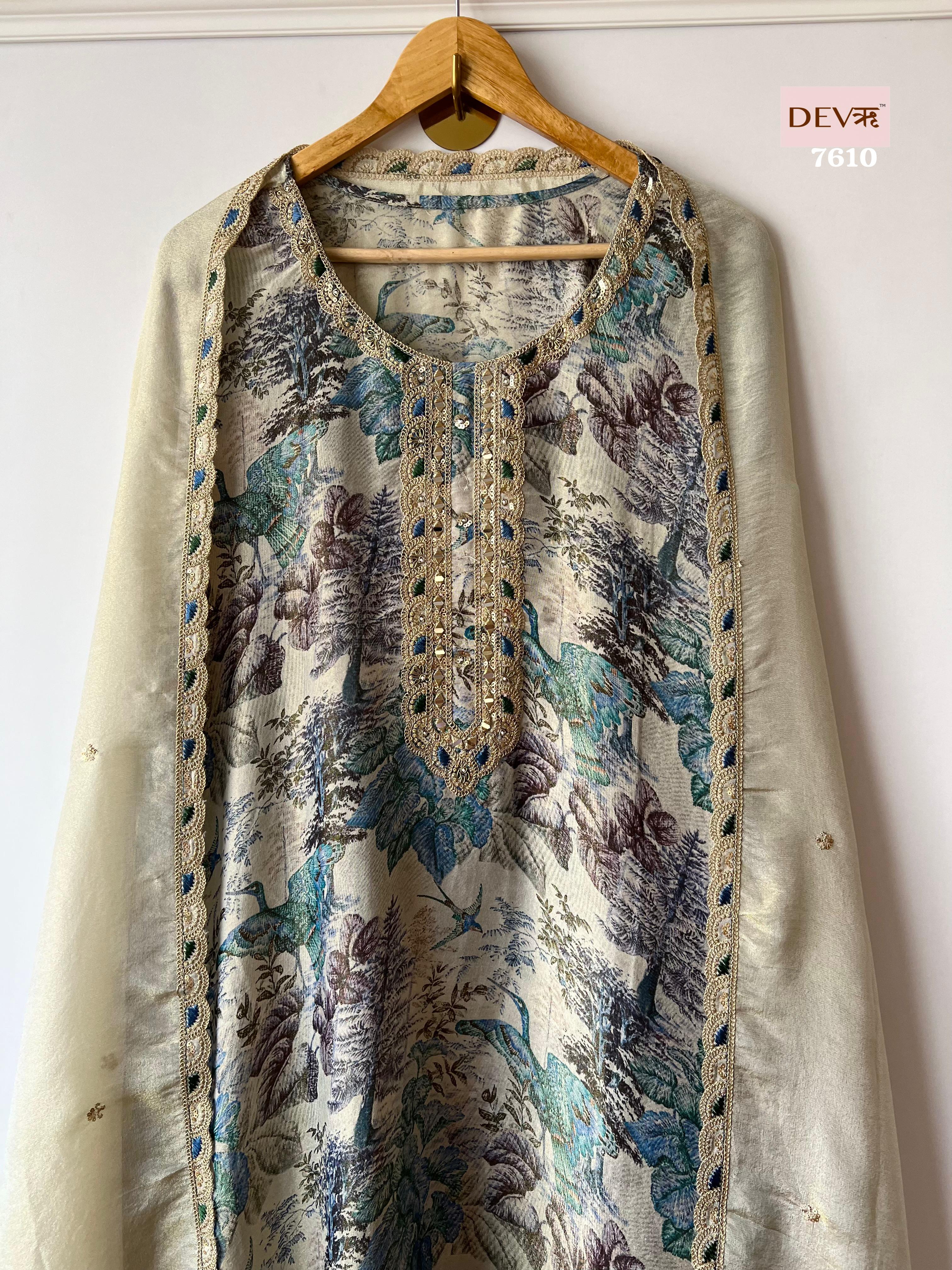 Silk Suit Set