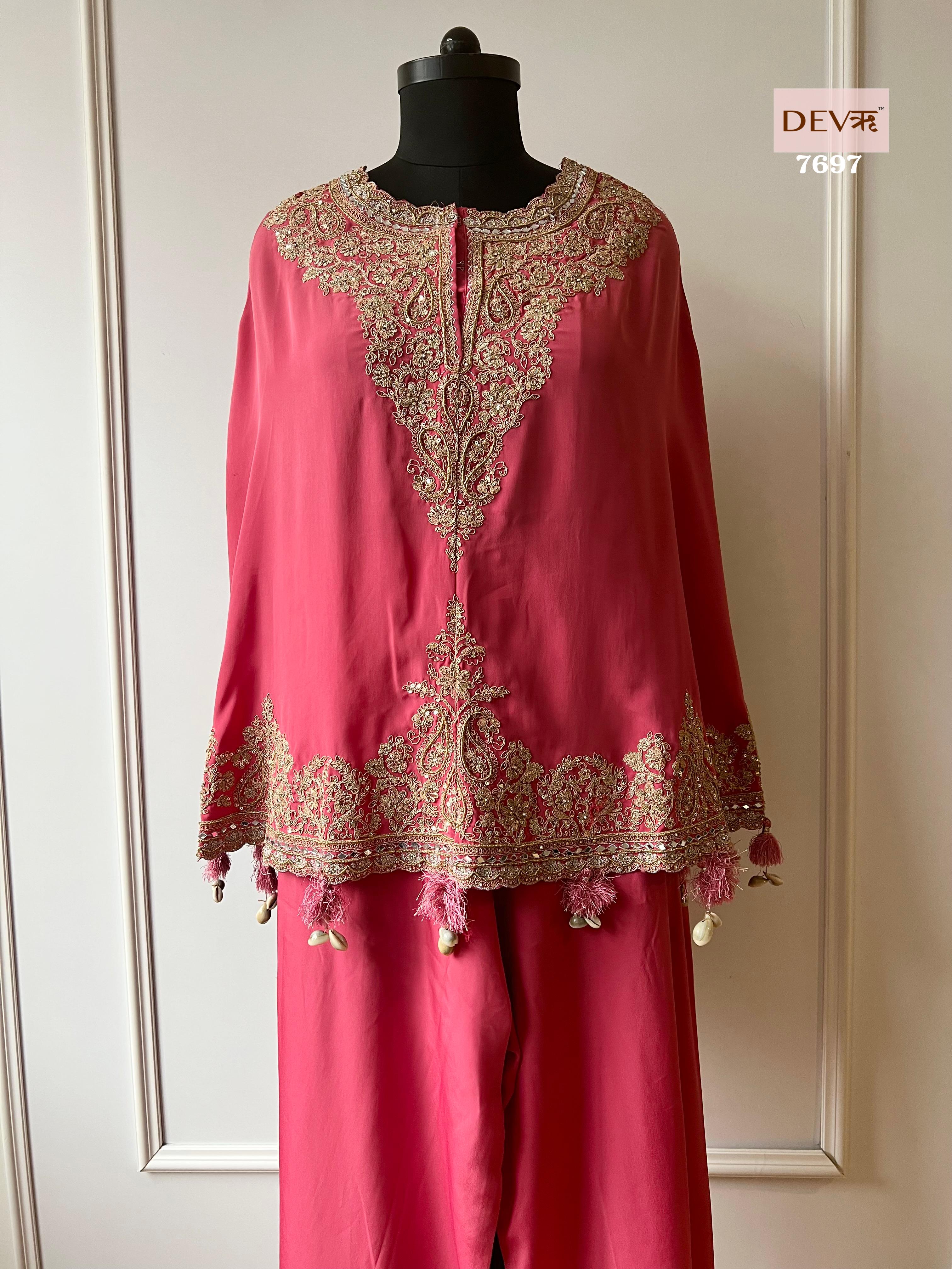 Pure Natural Crepe co-ord Set {7697}