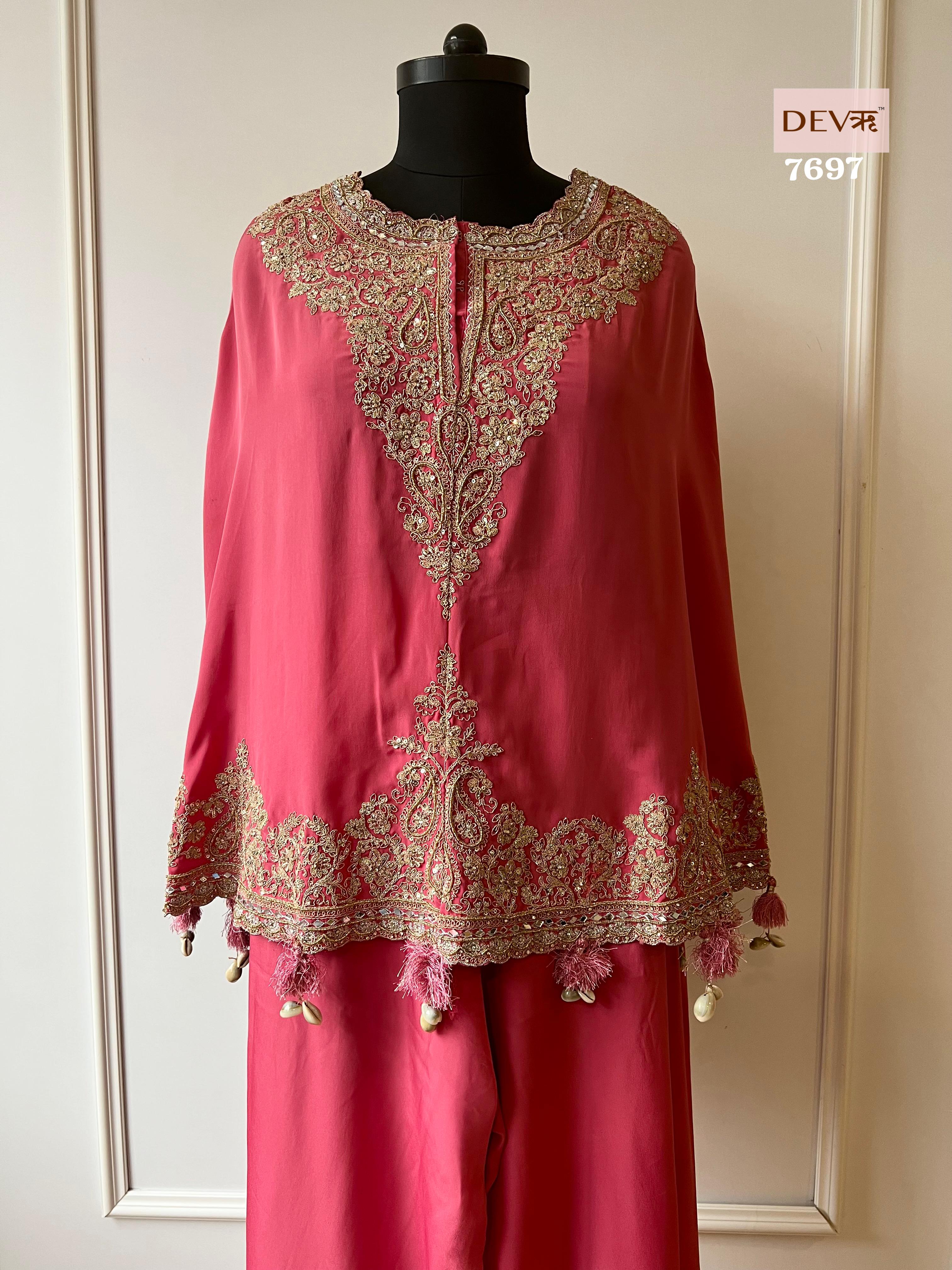 Pure Natural Crepe co-ord Set {7697}