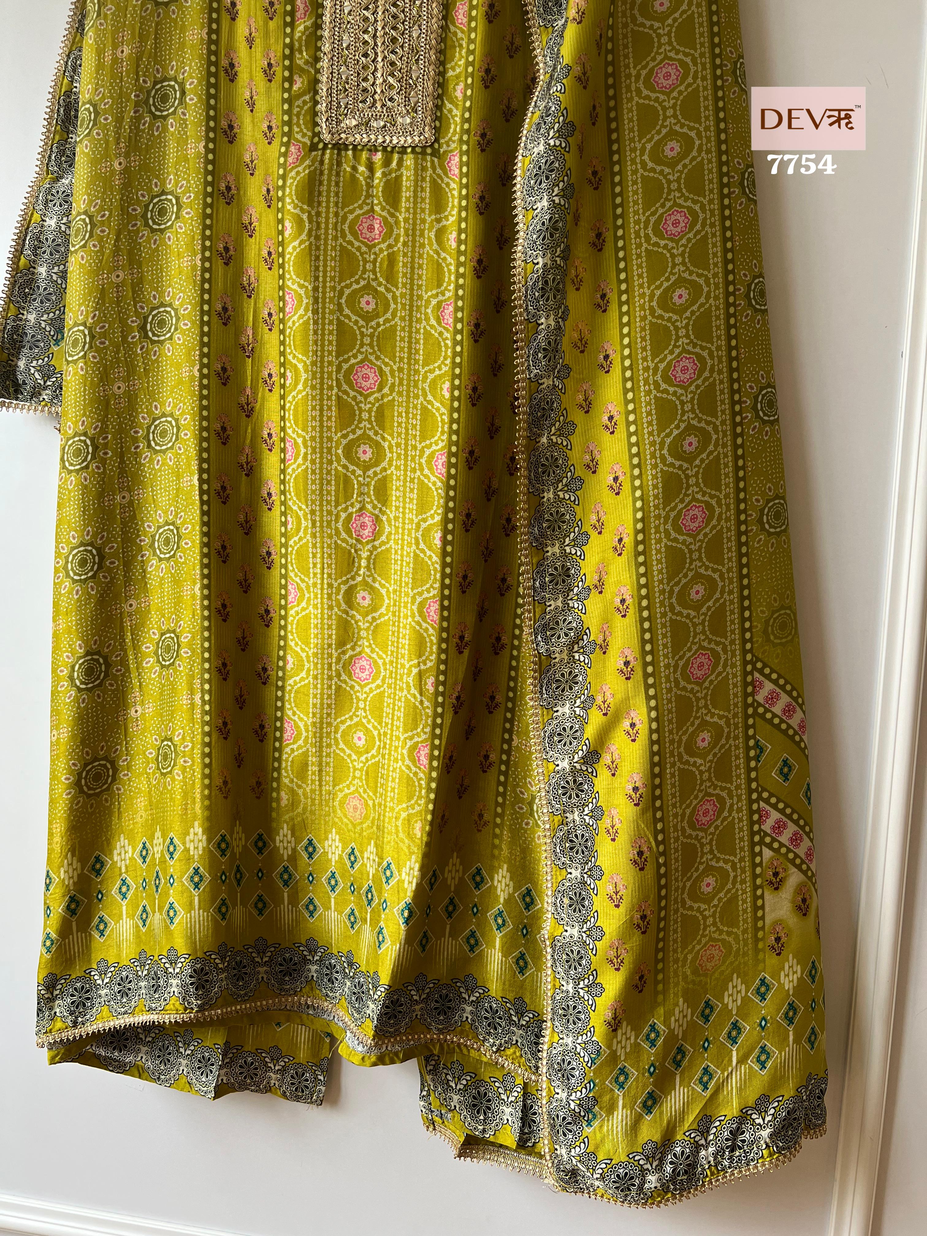 Silk Suit Set {7754}