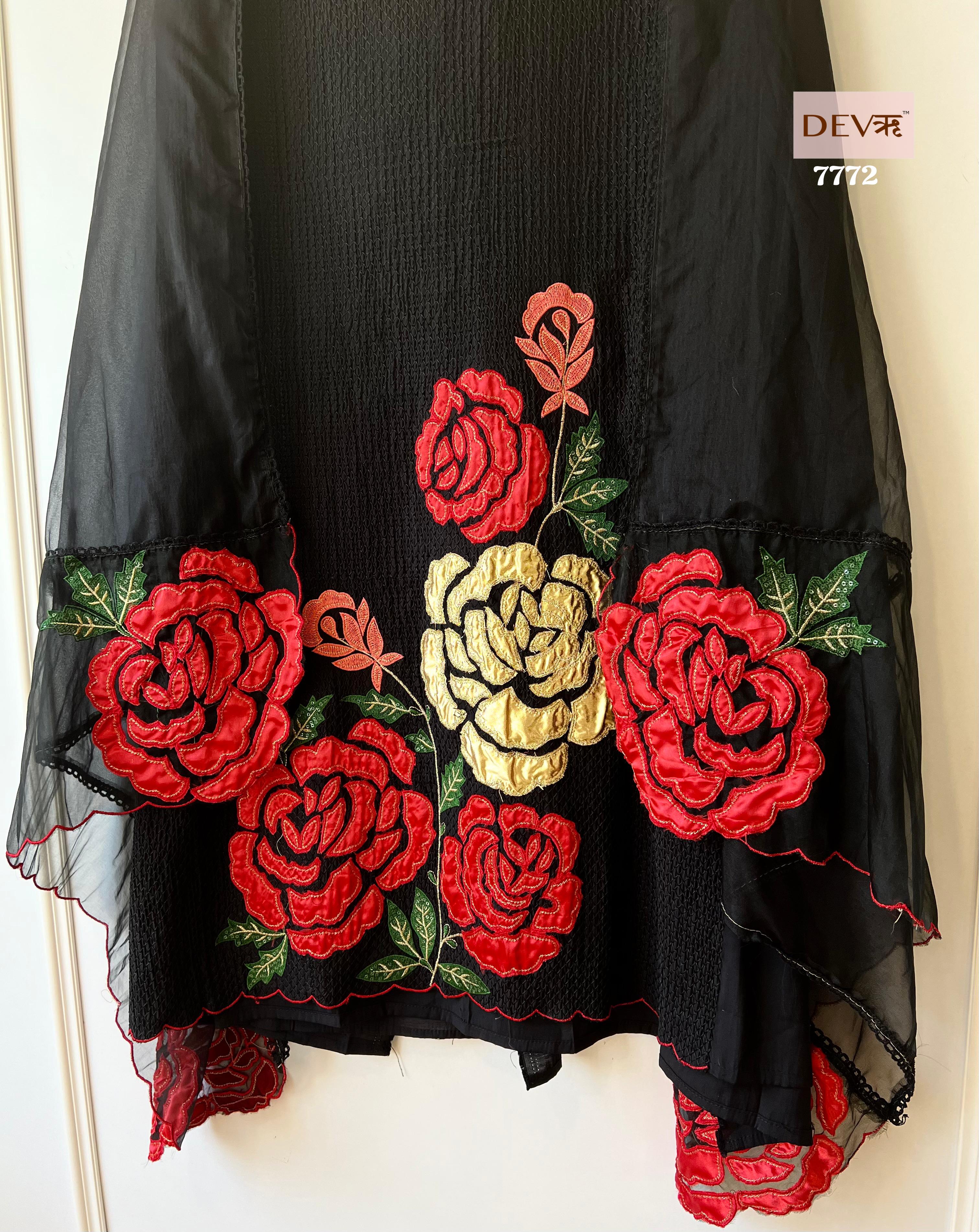 Silk Suit Set - {7772}