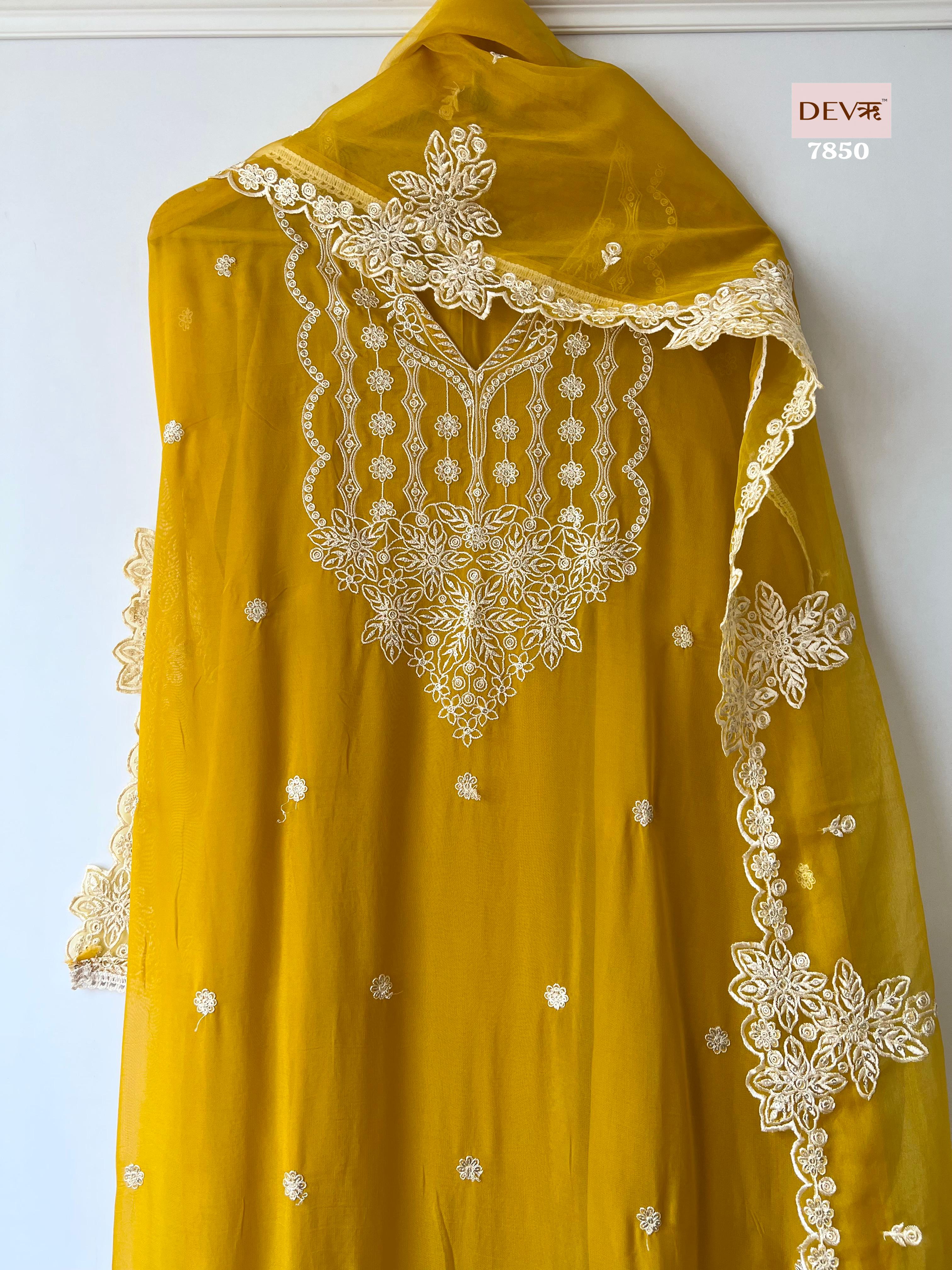 Organza Suit Set