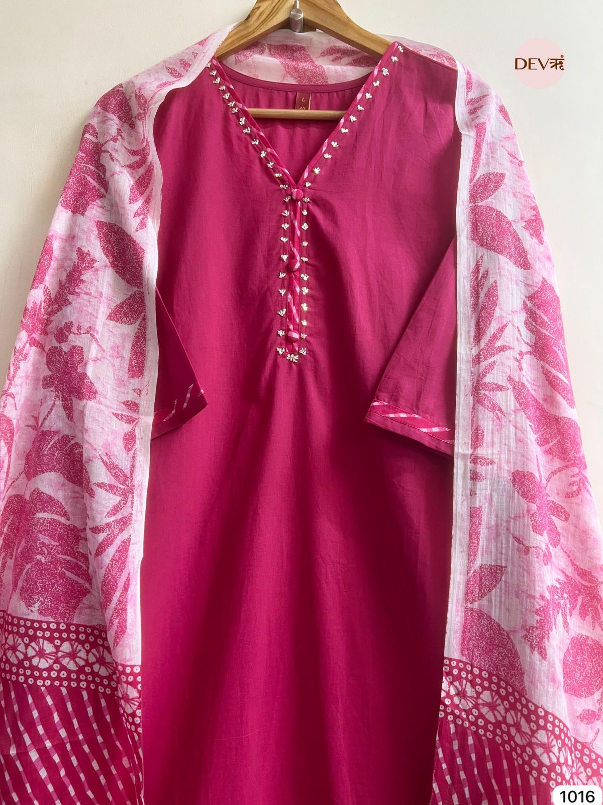 Rosewood Charm Cotton 3-Piece Set {1016}