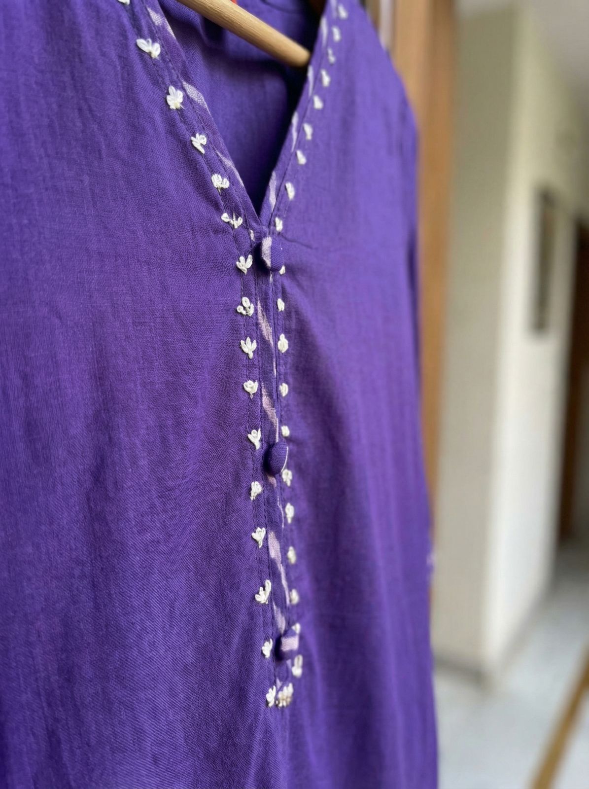 Amethyst Glow Cotton 3-Piece Set {1019}