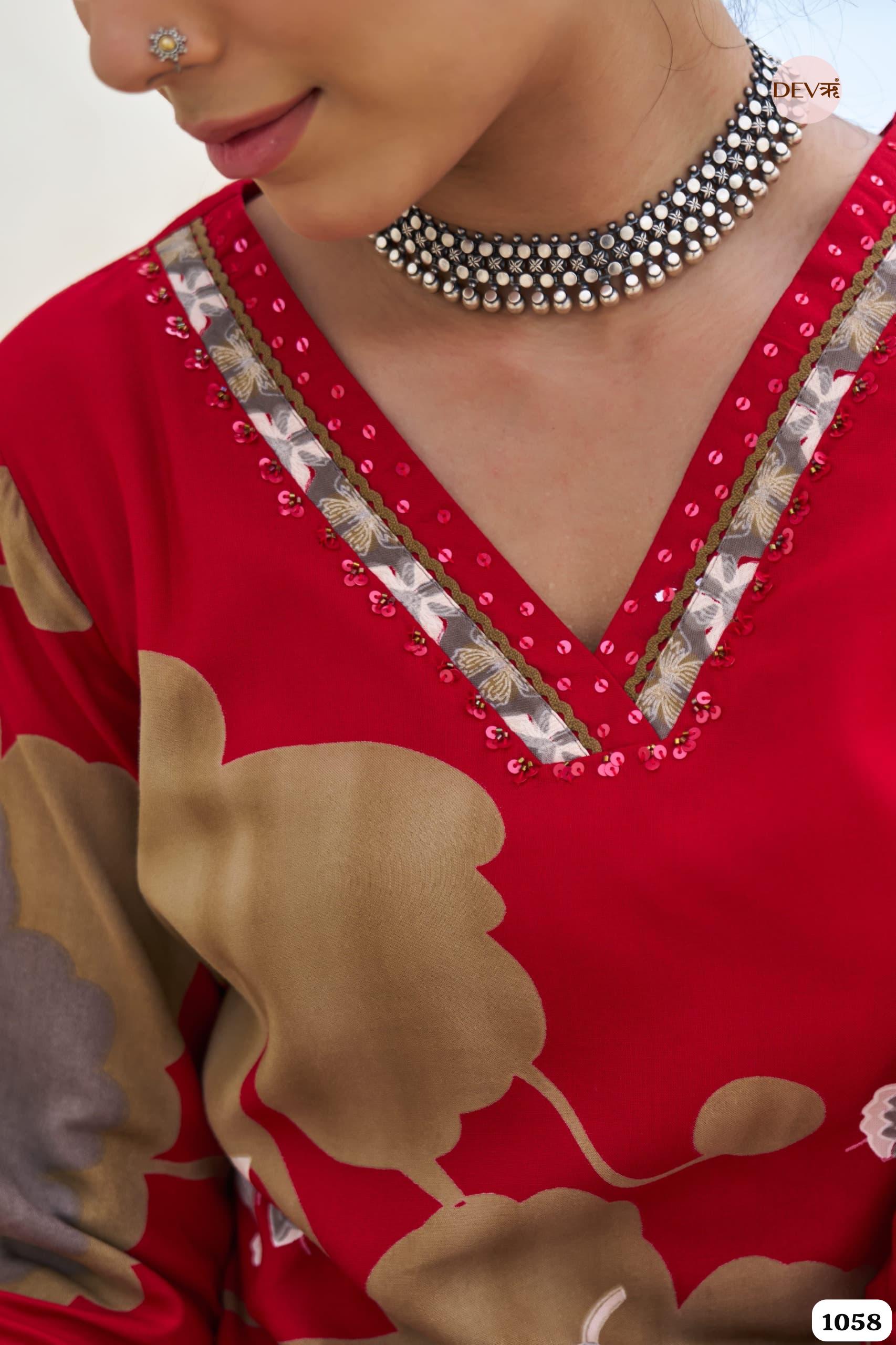 Crimson Charm german Reyon 2-Piece Set {1058}